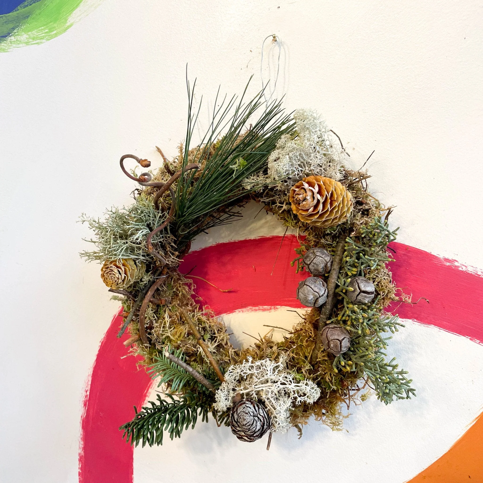 Handmade Fresh Foliage Christmas Wreath - No.7 [Made to Order] - Image 8
