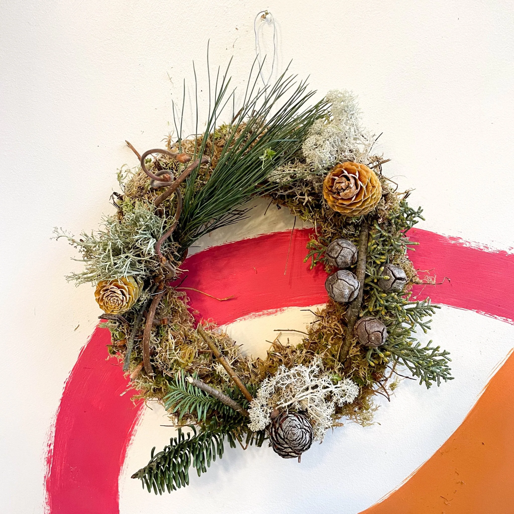 Handmade Fresh Foliage Christmas Wreath - No.7 [Made to Order] - Image 9