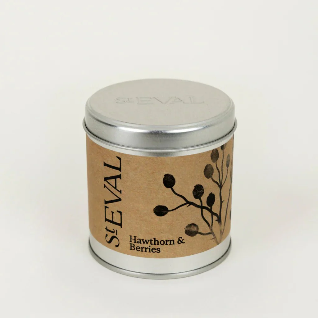 Hawthorn & Berries Scented Tin Candle - Image 2