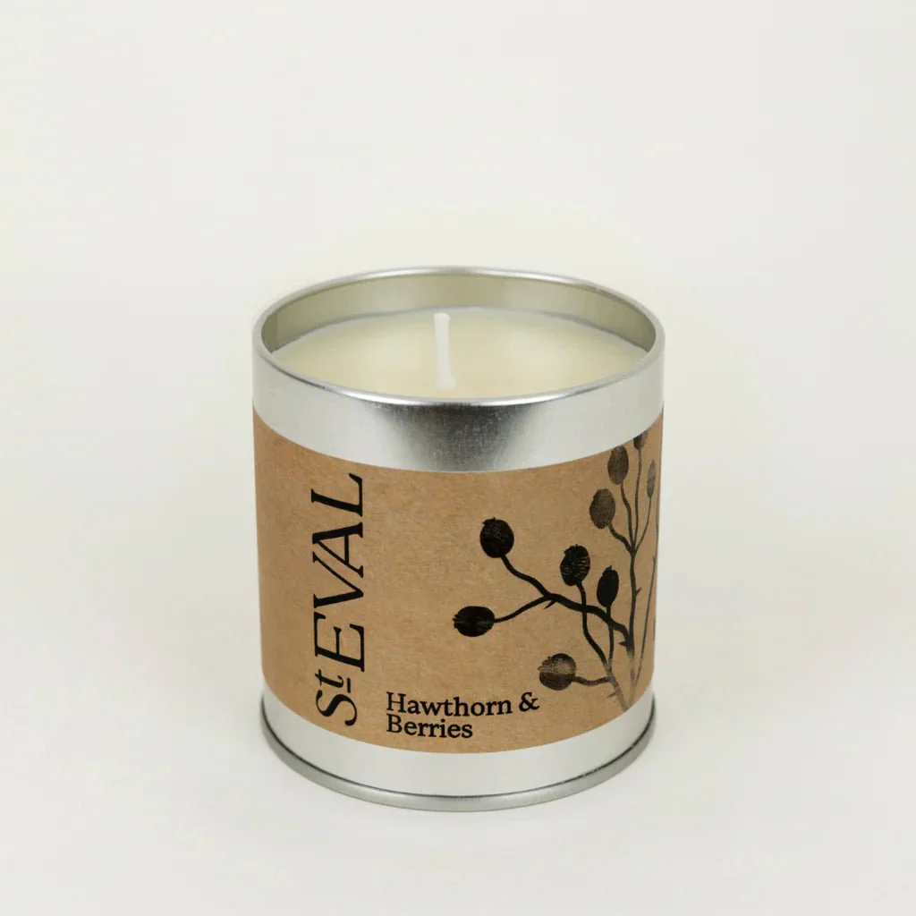Hawthorn & Berries Scented Tin Candle - Image 3