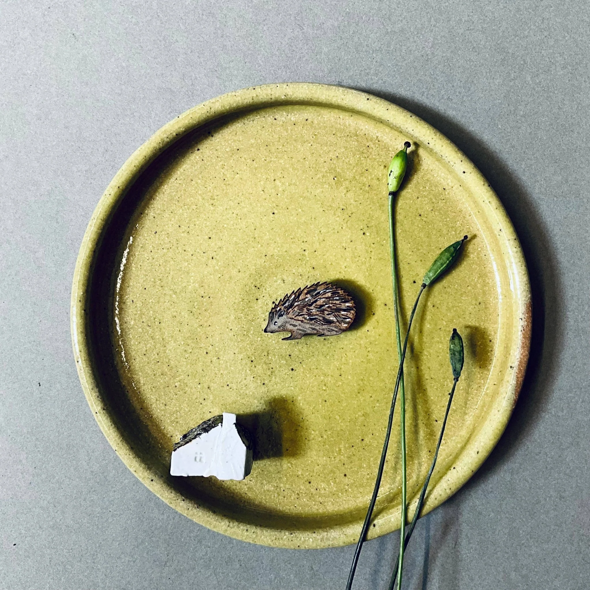 Hedgehog Mini Pin Brooch