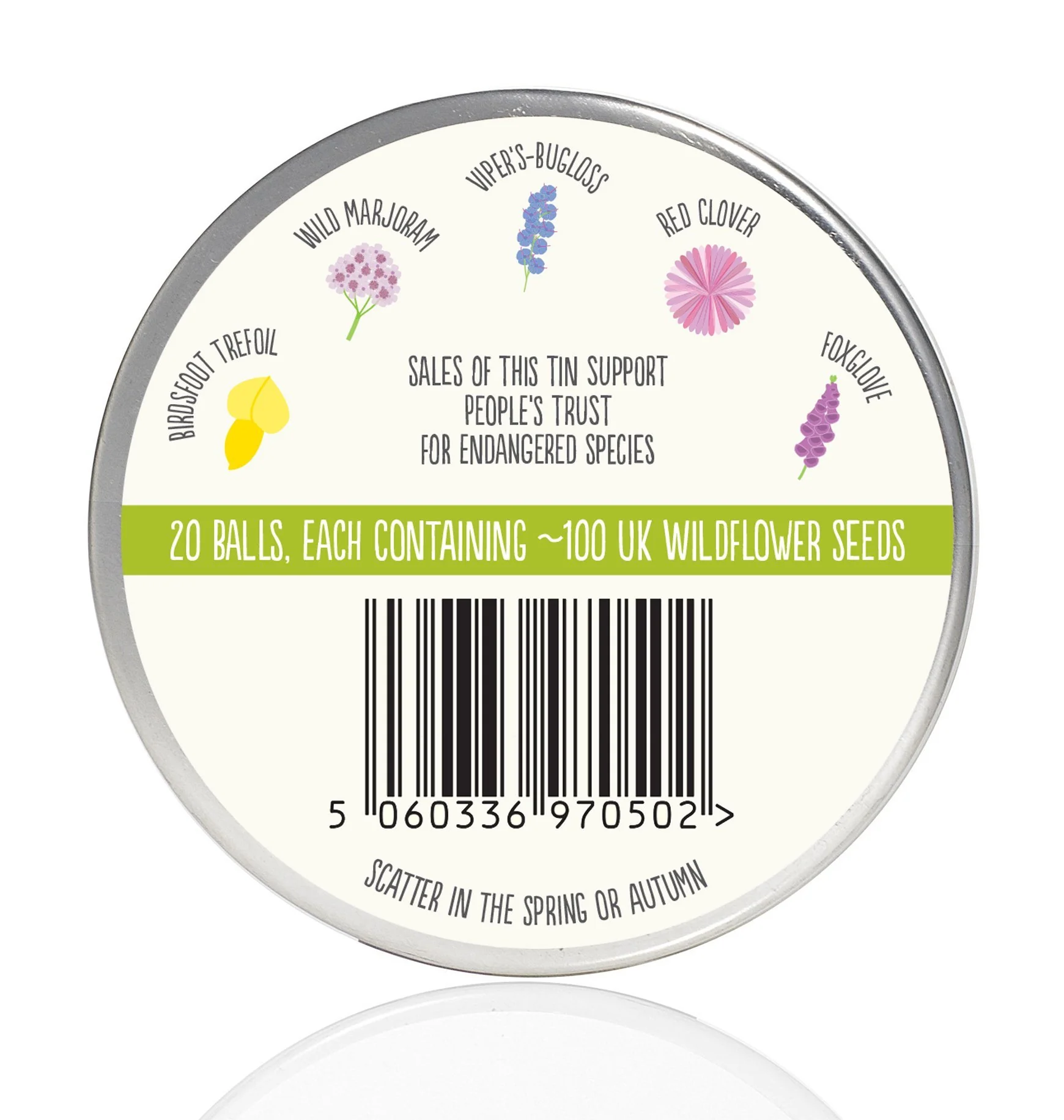 Hedgehog Mix Seedball Tin - Image 3