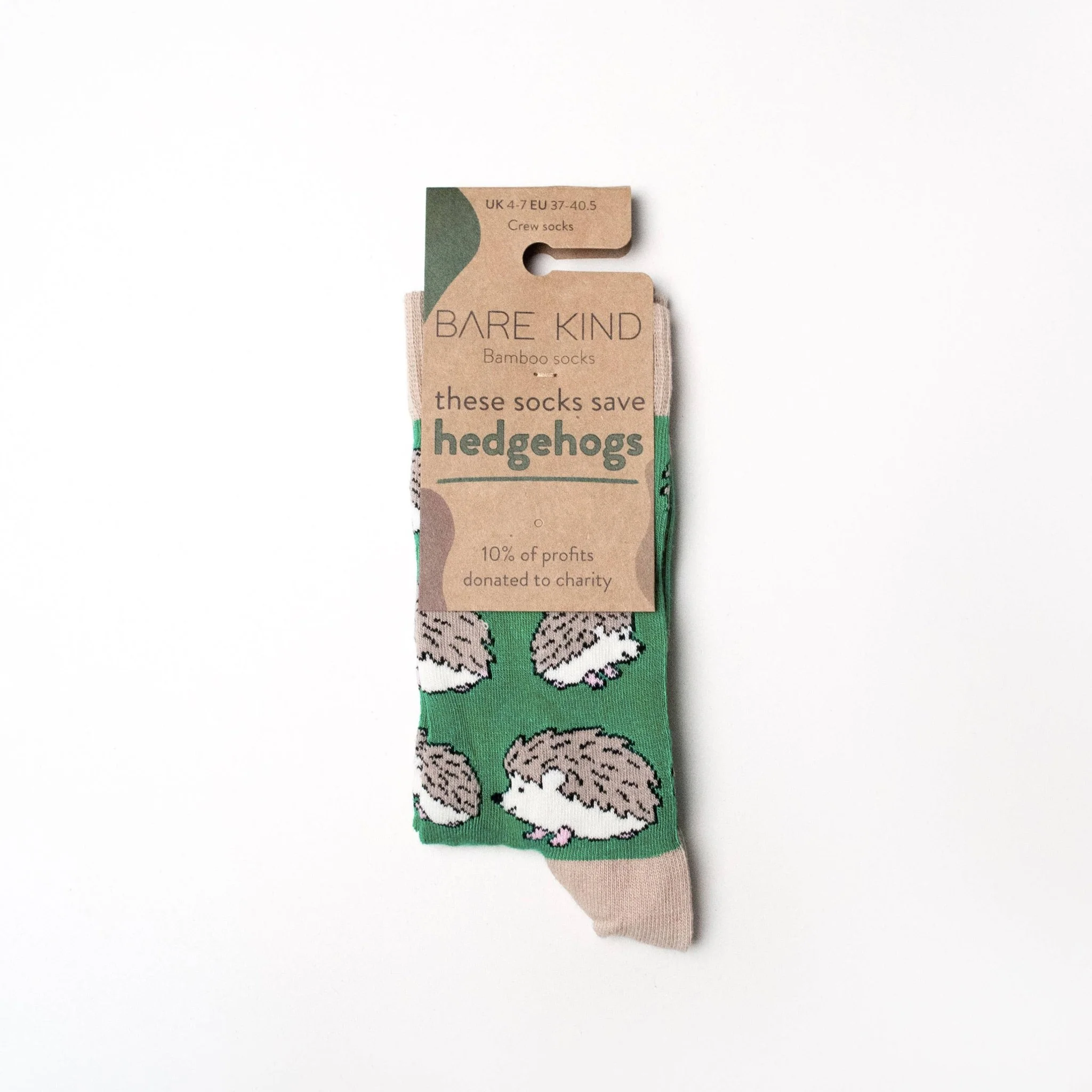 Hedgehog Bamboo Socks - Image 4
