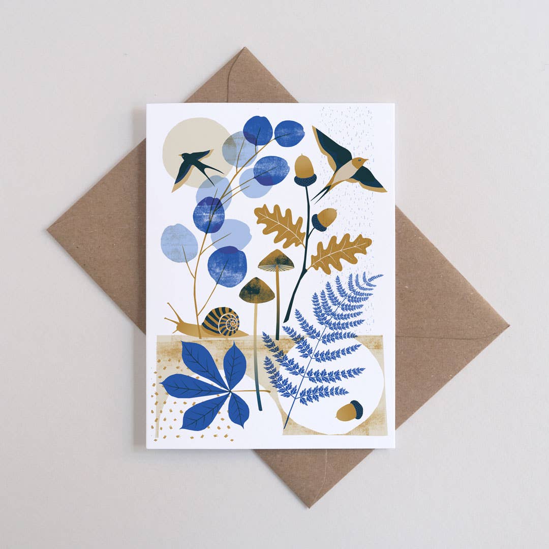 Hedgerow | Everyday greetings card | Nature, garden