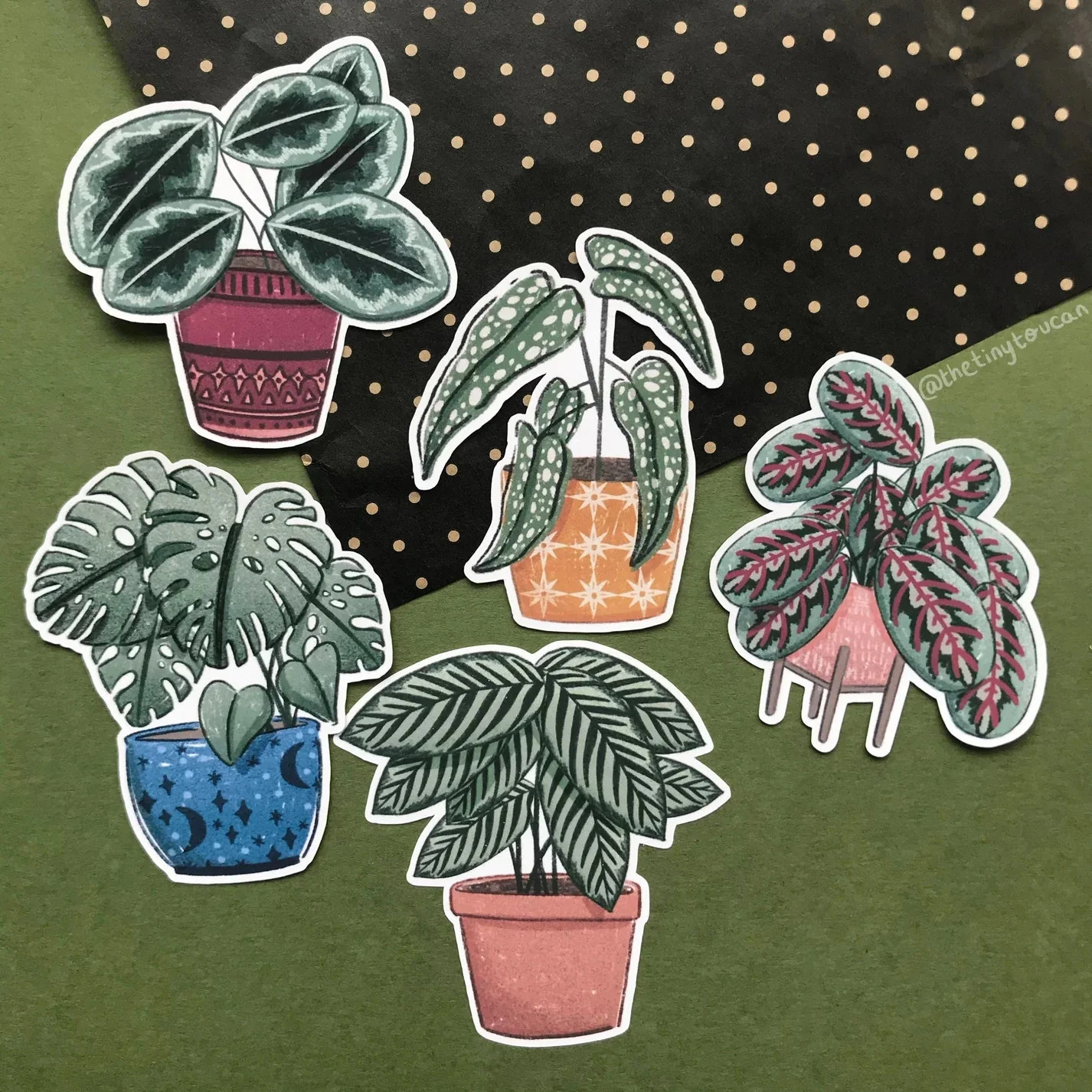 Hello Houseplants Sticker Pack