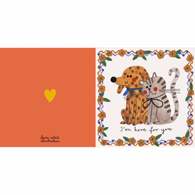 Here For You Greetings Card - Image 2