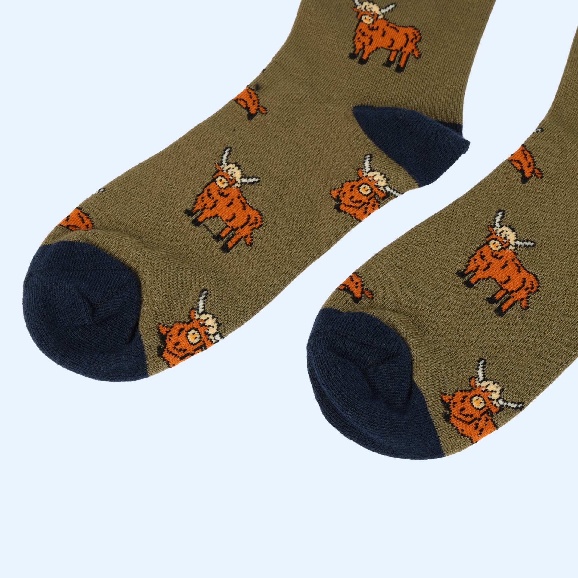 Highland Cow Bamboo Socks - Image 4