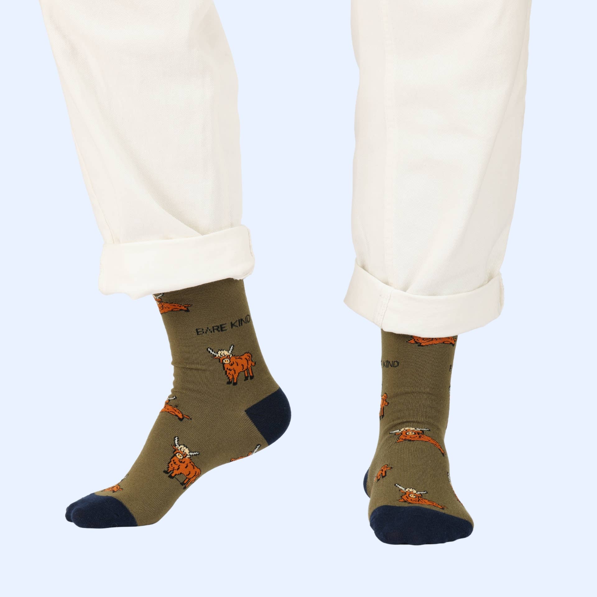 Highland Cow Bamboo Socks - Image 6