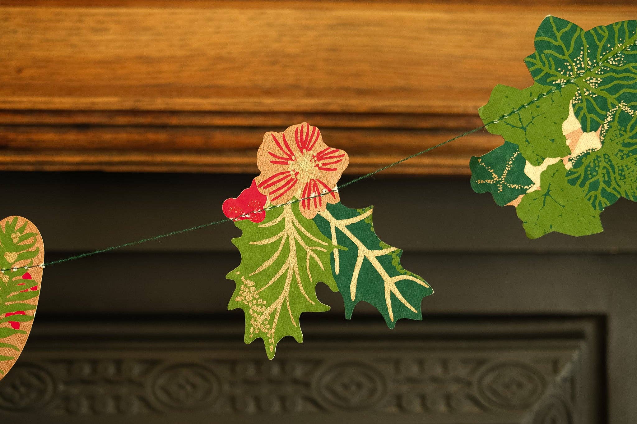 Holly and Ivy Sewn Garland - Image 10