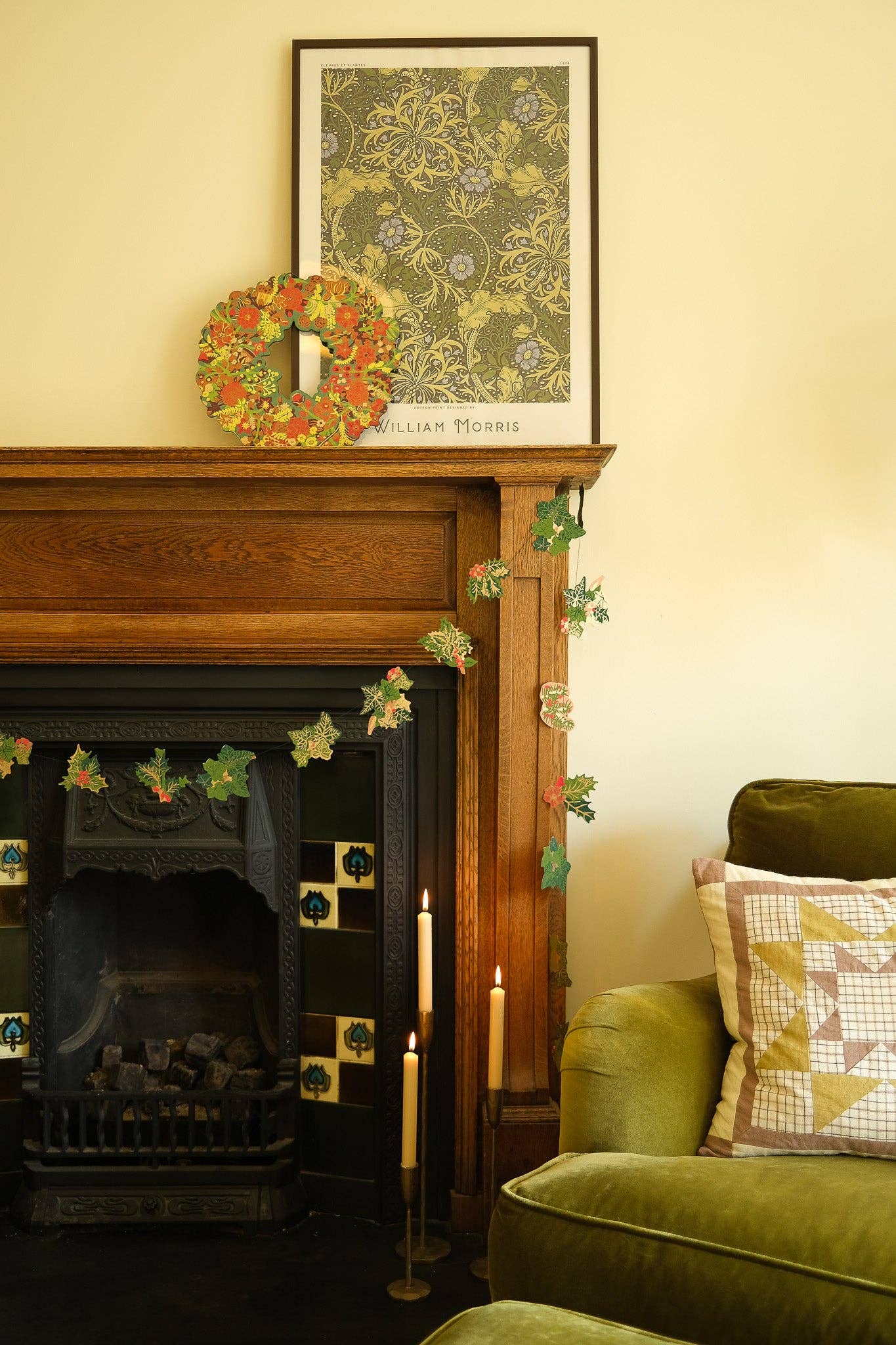 Holly and Ivy Sewn Garland - Image 15
