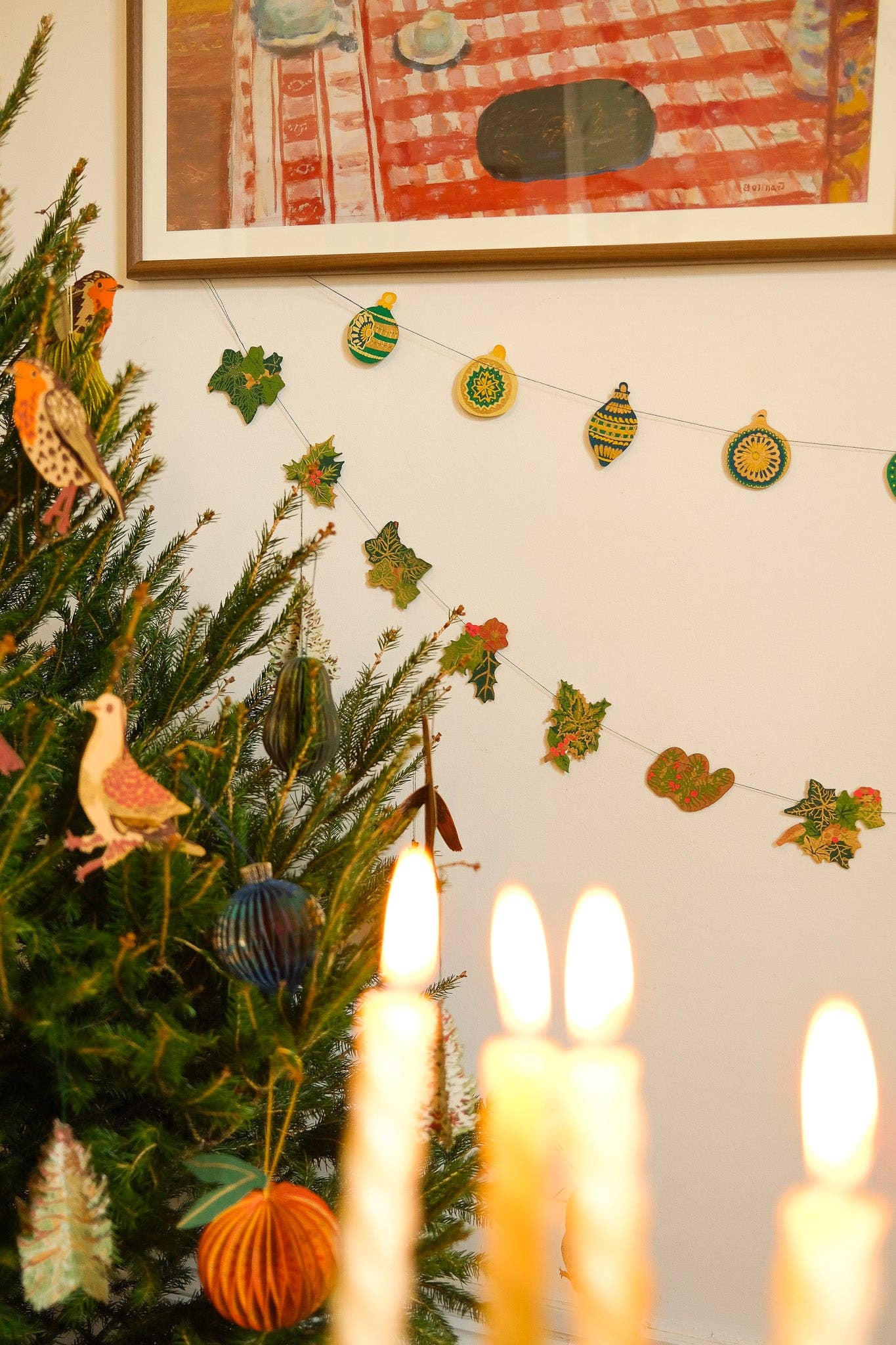 Holly and Ivy Sewn Garland - Image 17