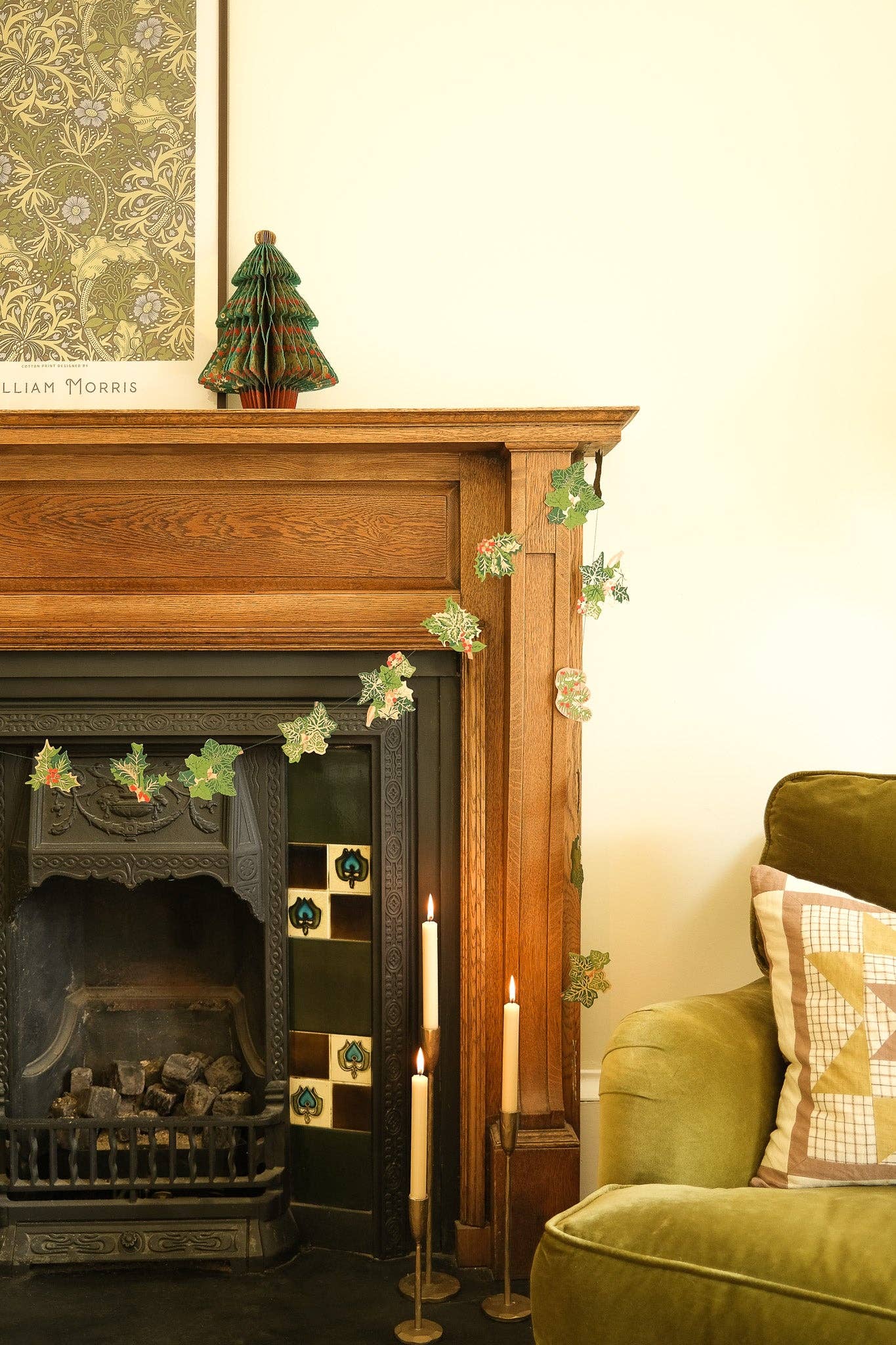 Holly and Ivy Sewn Garland - Image 25