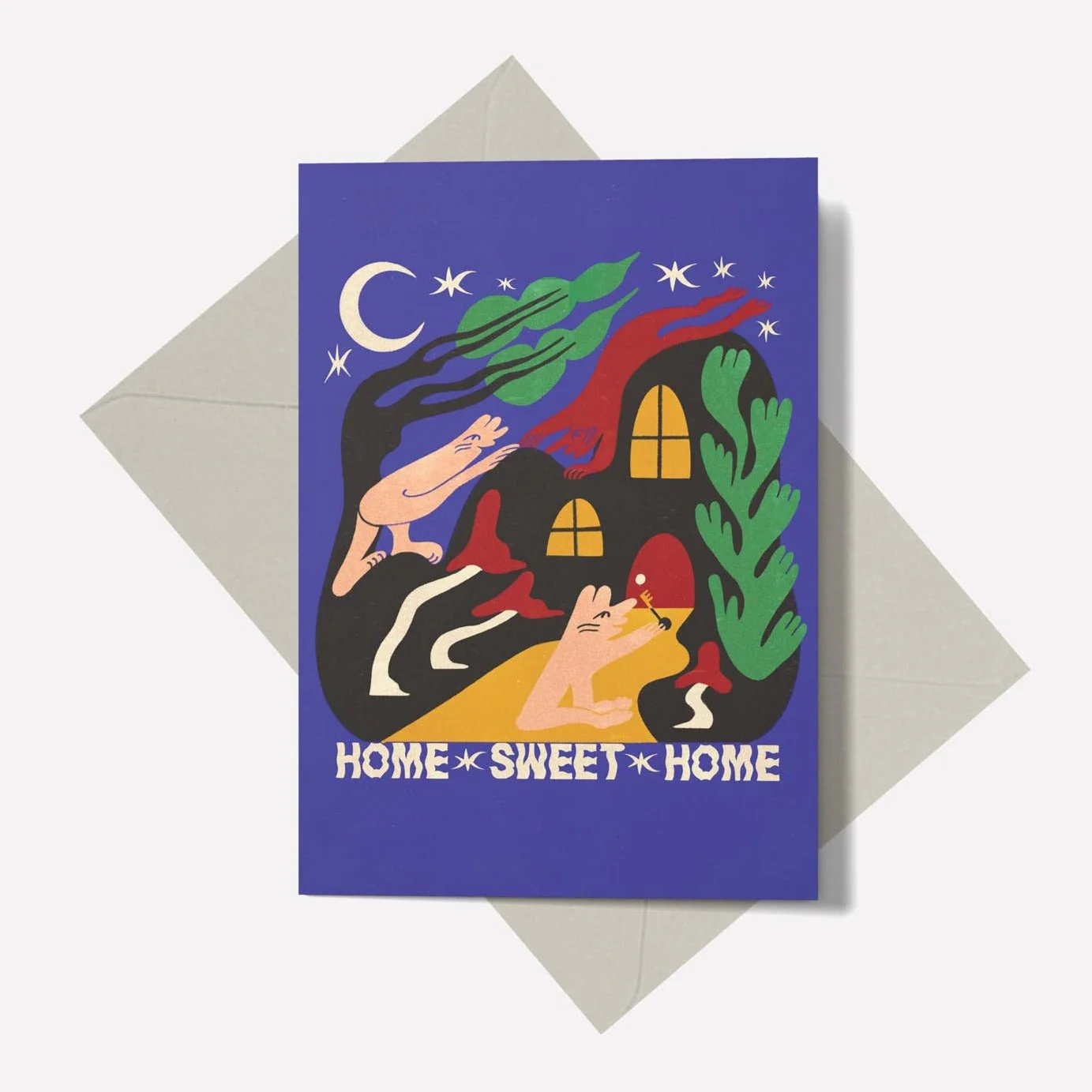 Home Sweet Home Greetings Card