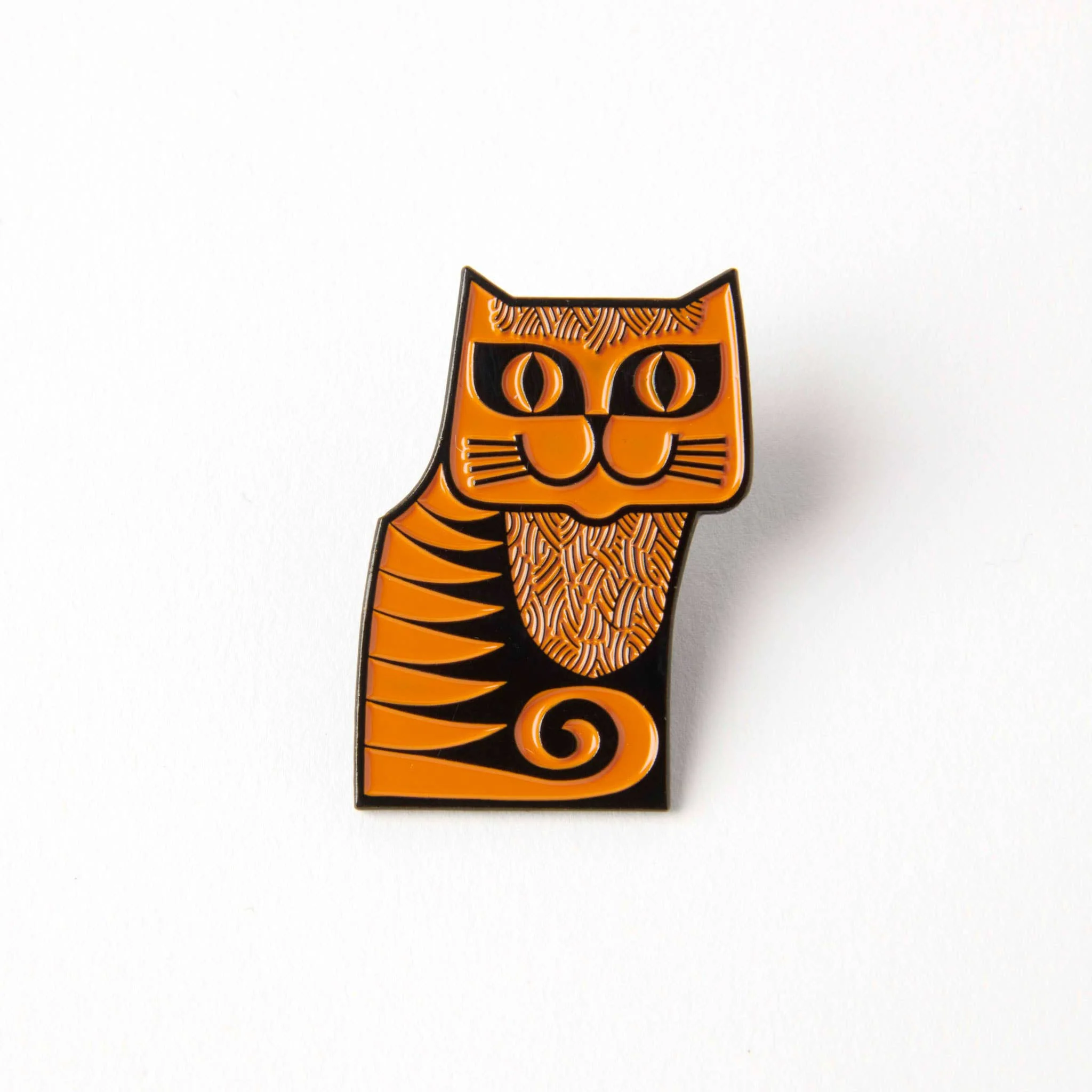 Magpie x Hornsea Cat Pin – Enamel Badge - Image 2