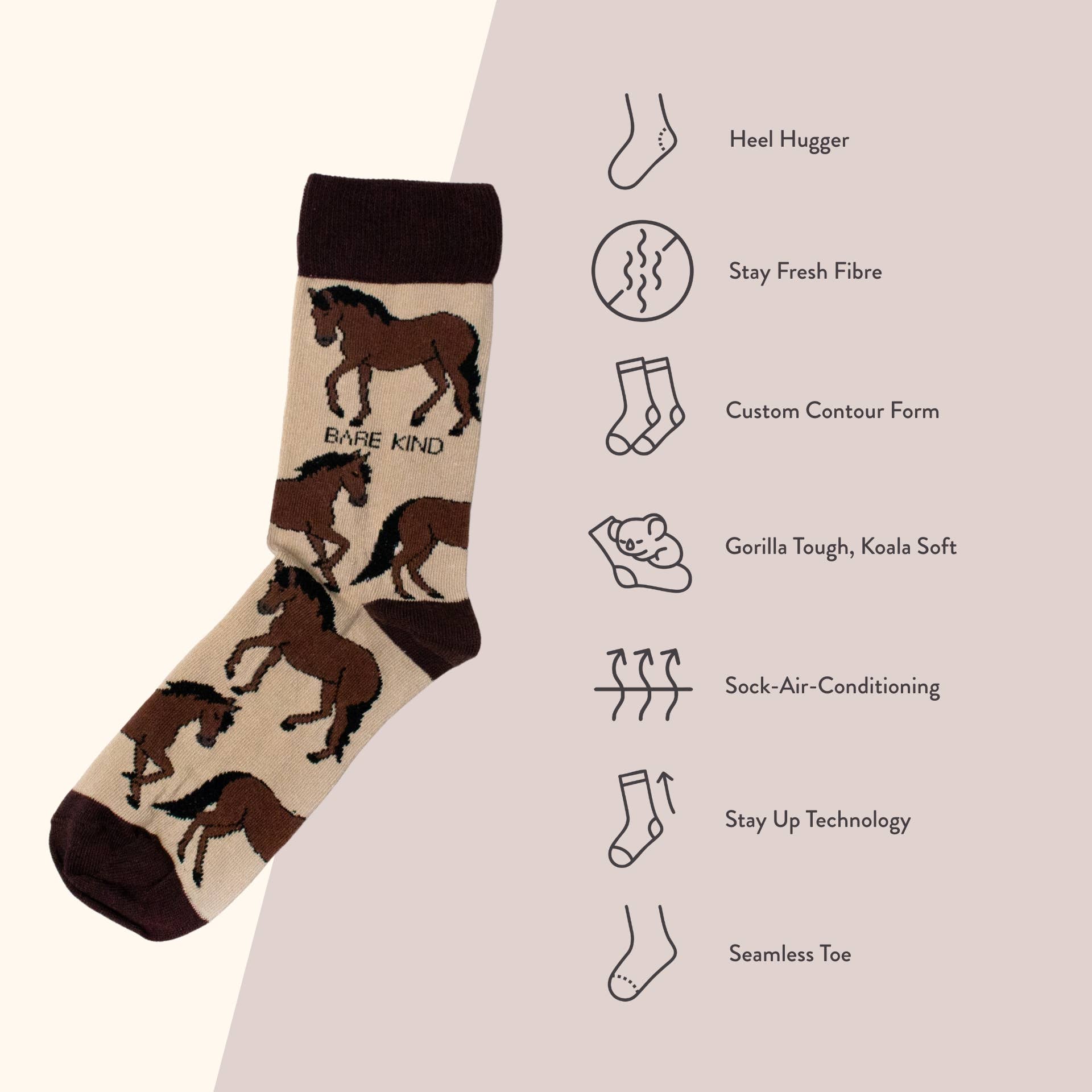 Horse Bamboo Socks - Image 7