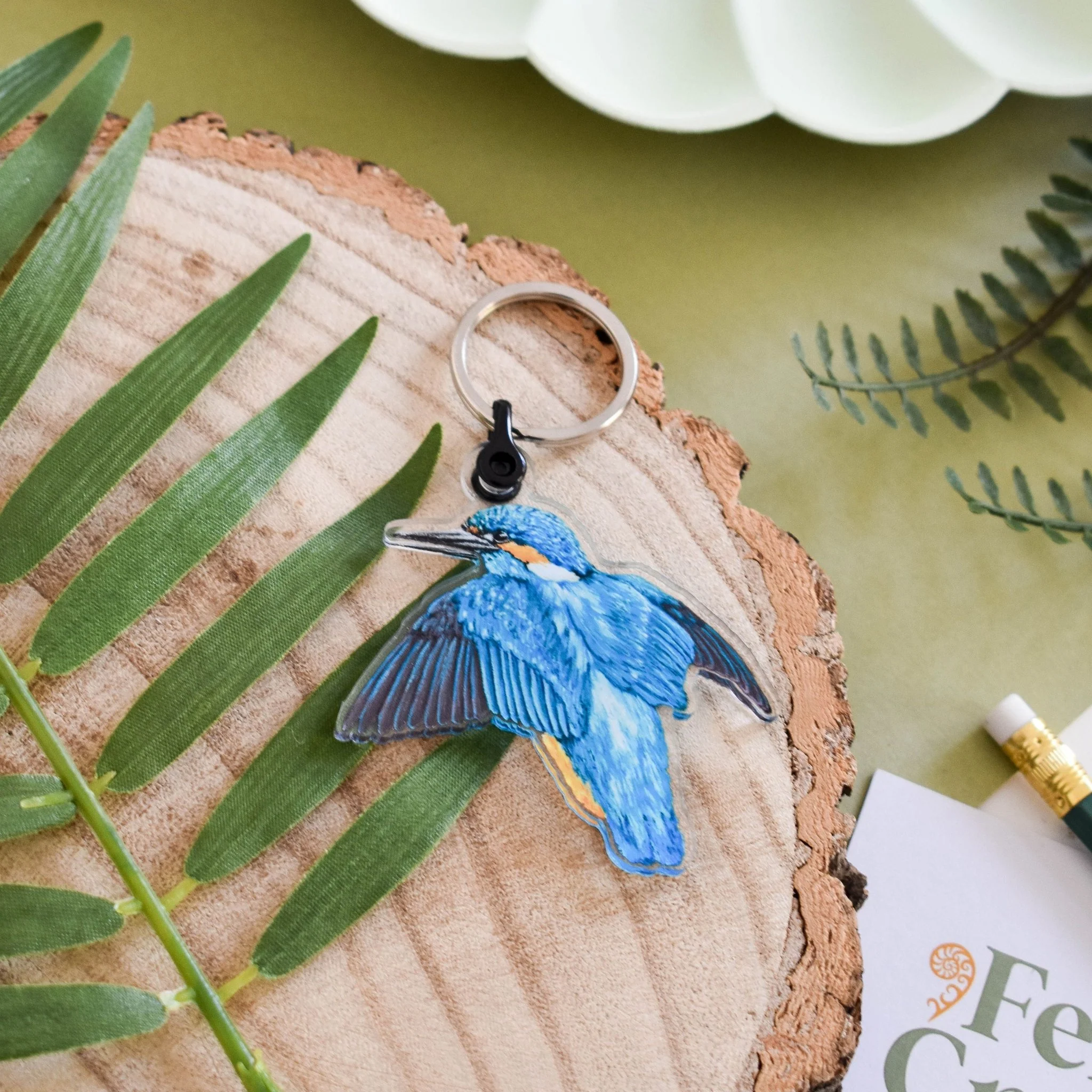 Kingfisher Keyring - Image 3