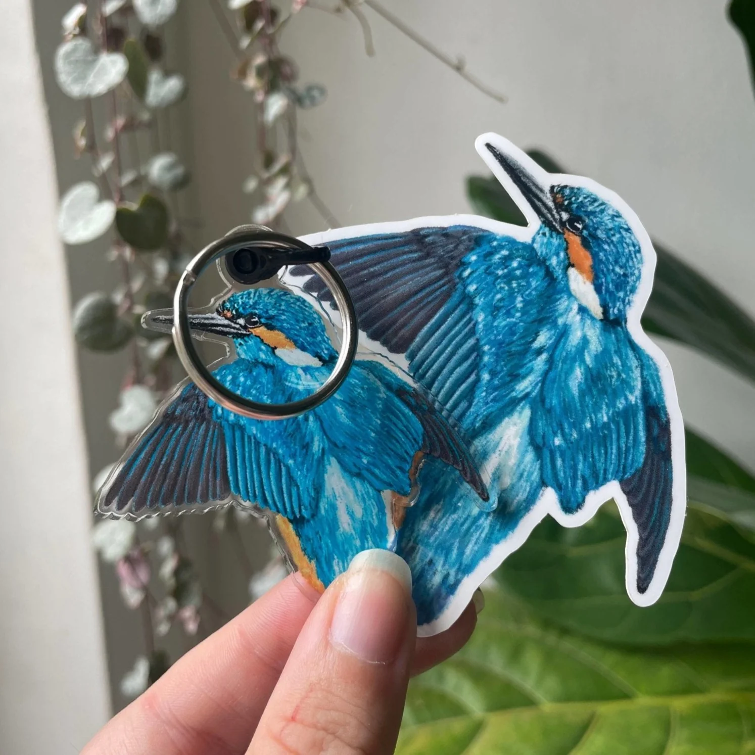 Kingfisher Keyring - Image 4