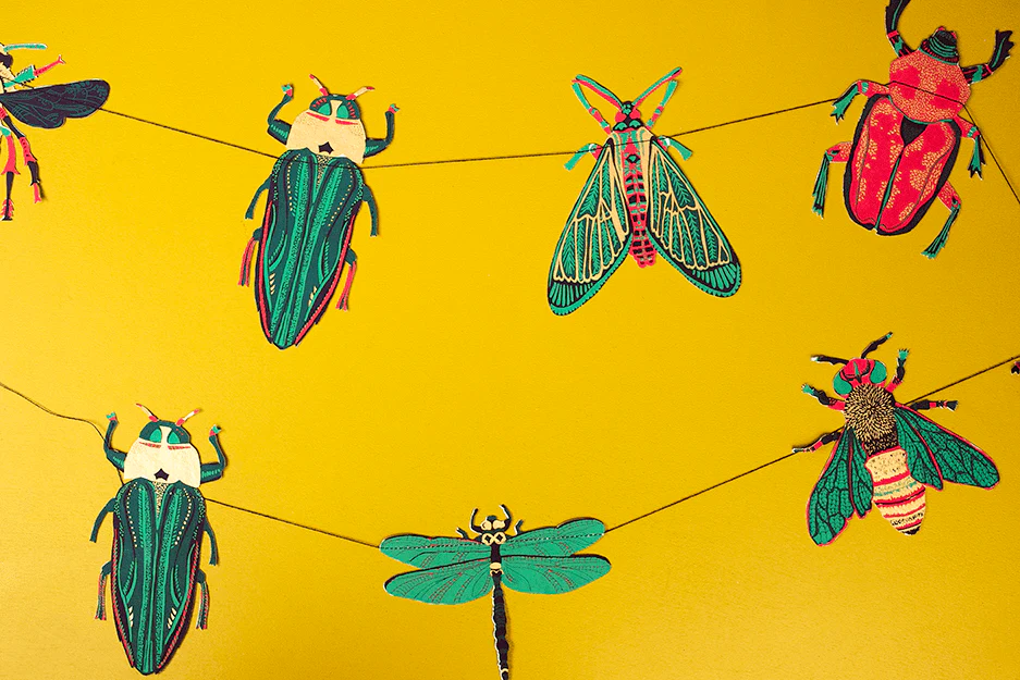 Insects Sewn Garland - Image 3