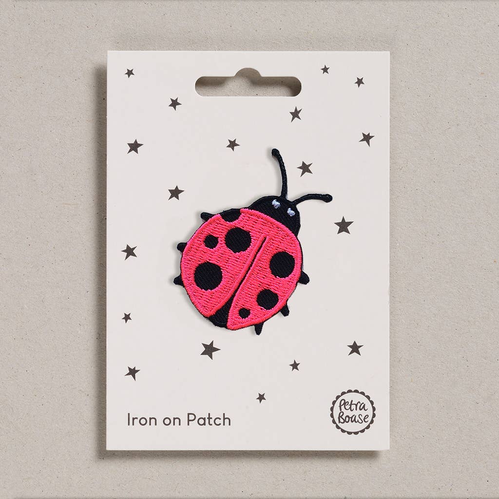 Ladybird Iron on Patch