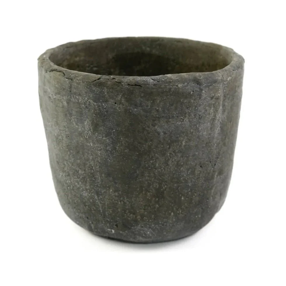 Iron Stone Grey Pot