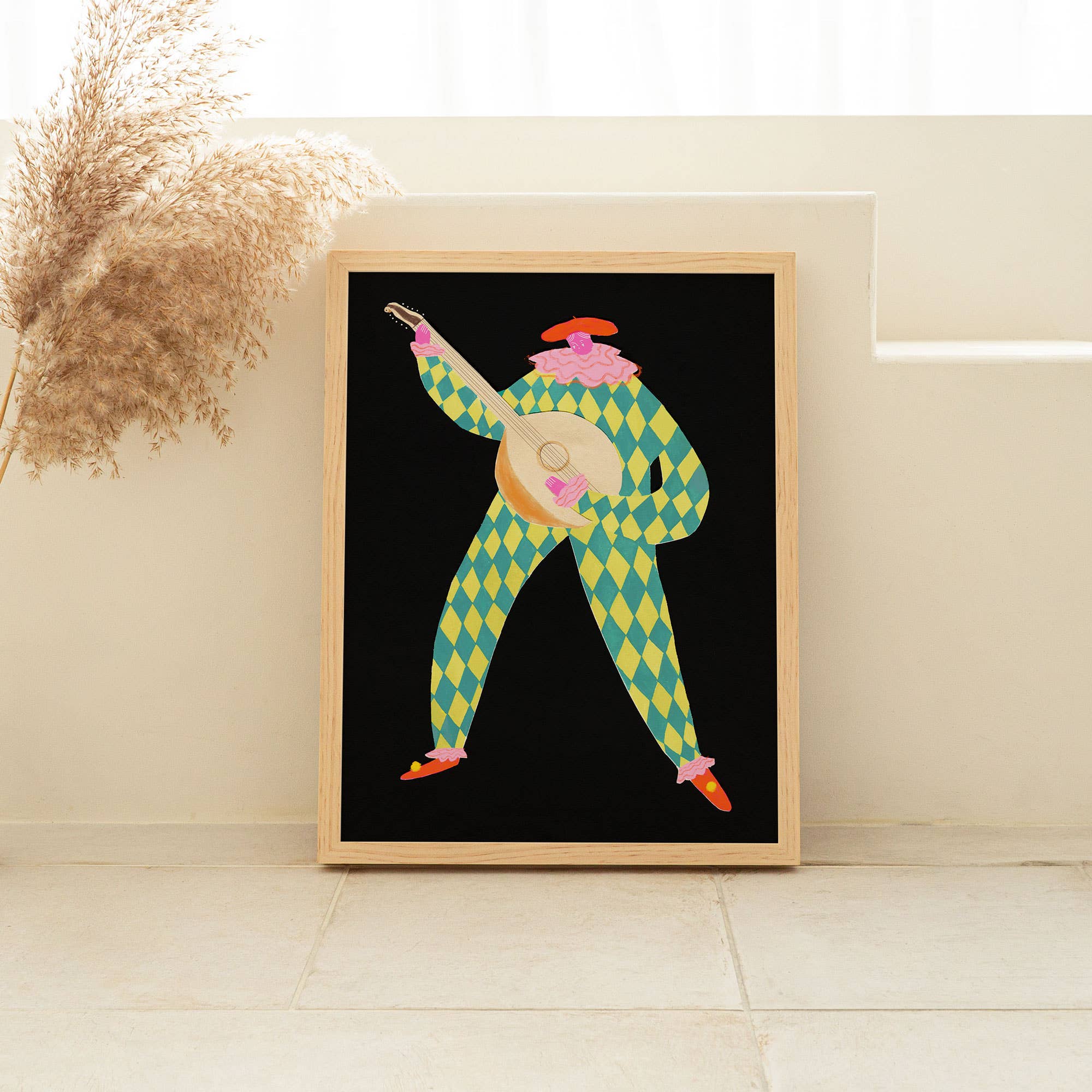 Jacques Circus Art Print | Character | Nursery Wall Decor
