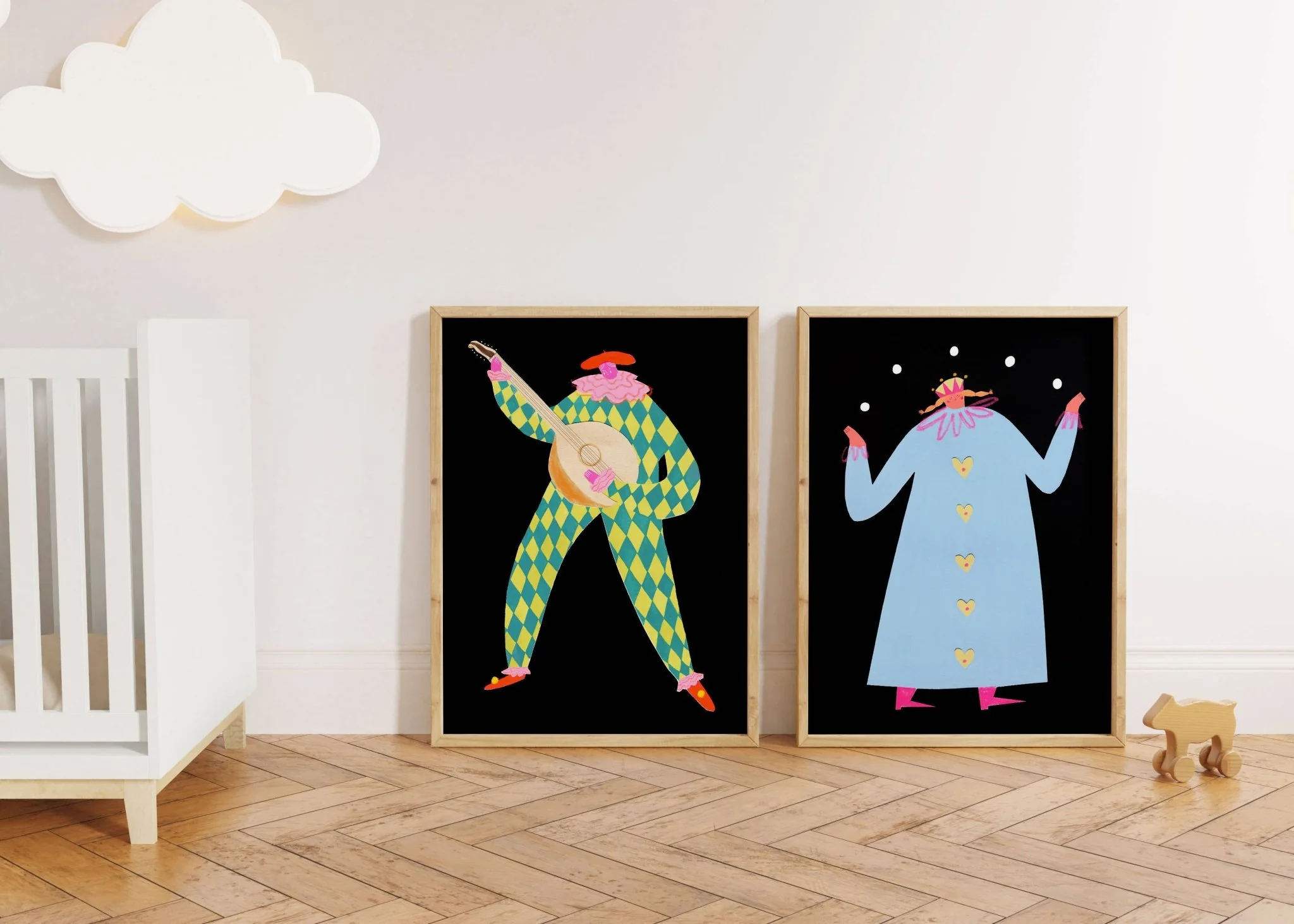 Jacques Circus Art Print | Character | Nursery Wall Decor - Image 5