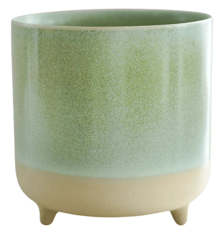 Jolie Mint Matte Reactive 3 Leg Planter