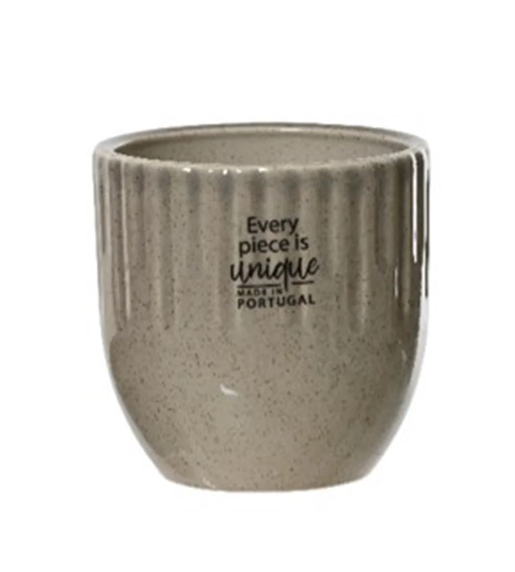 Juniper Ceramic Pot – Grey