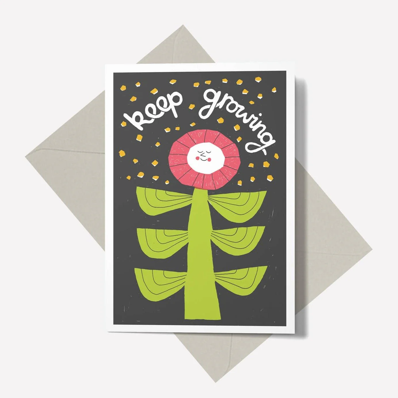 Keep Growing Greetings Card