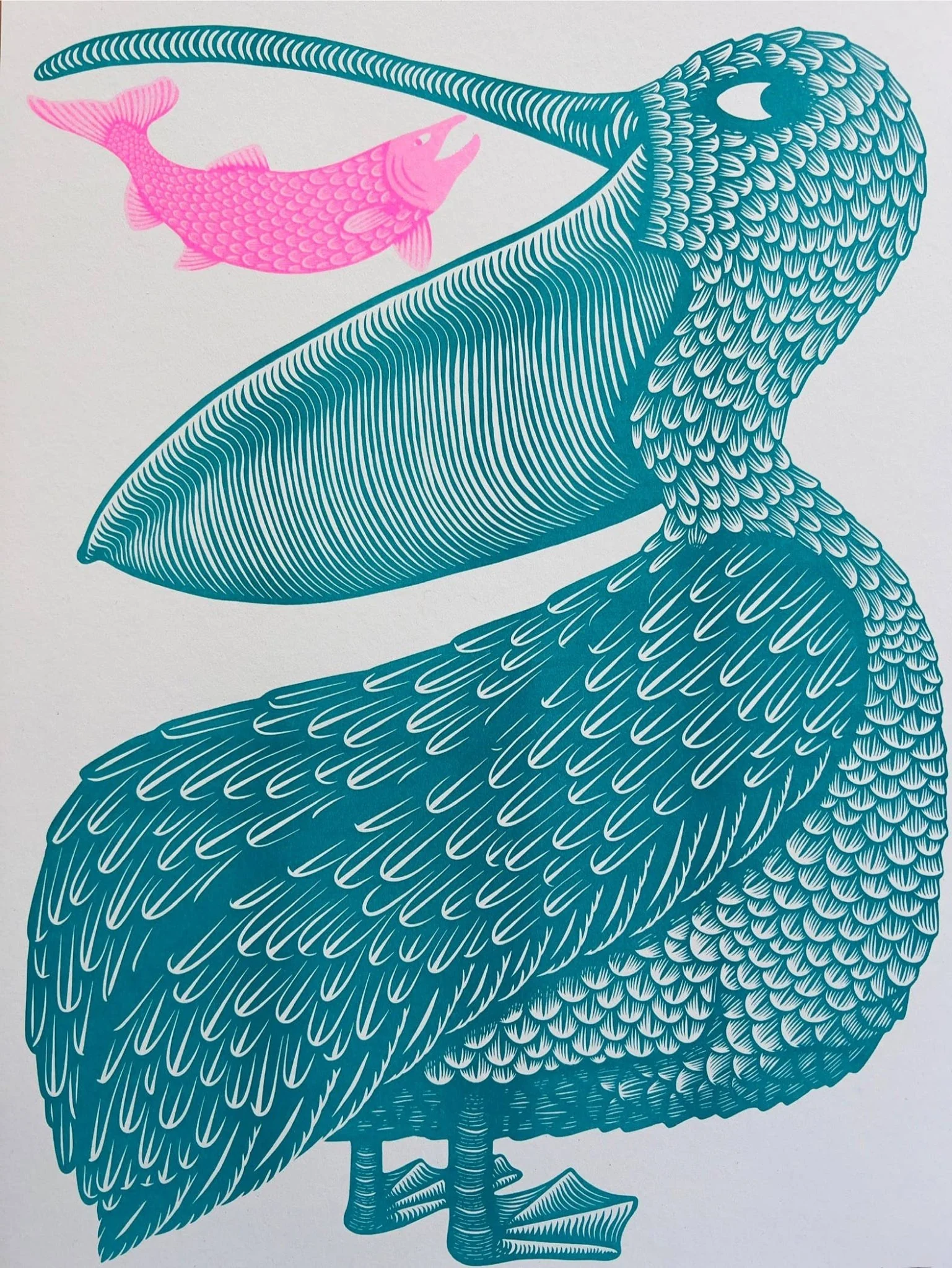 Le Beak, C’est Chic – Risograph Print