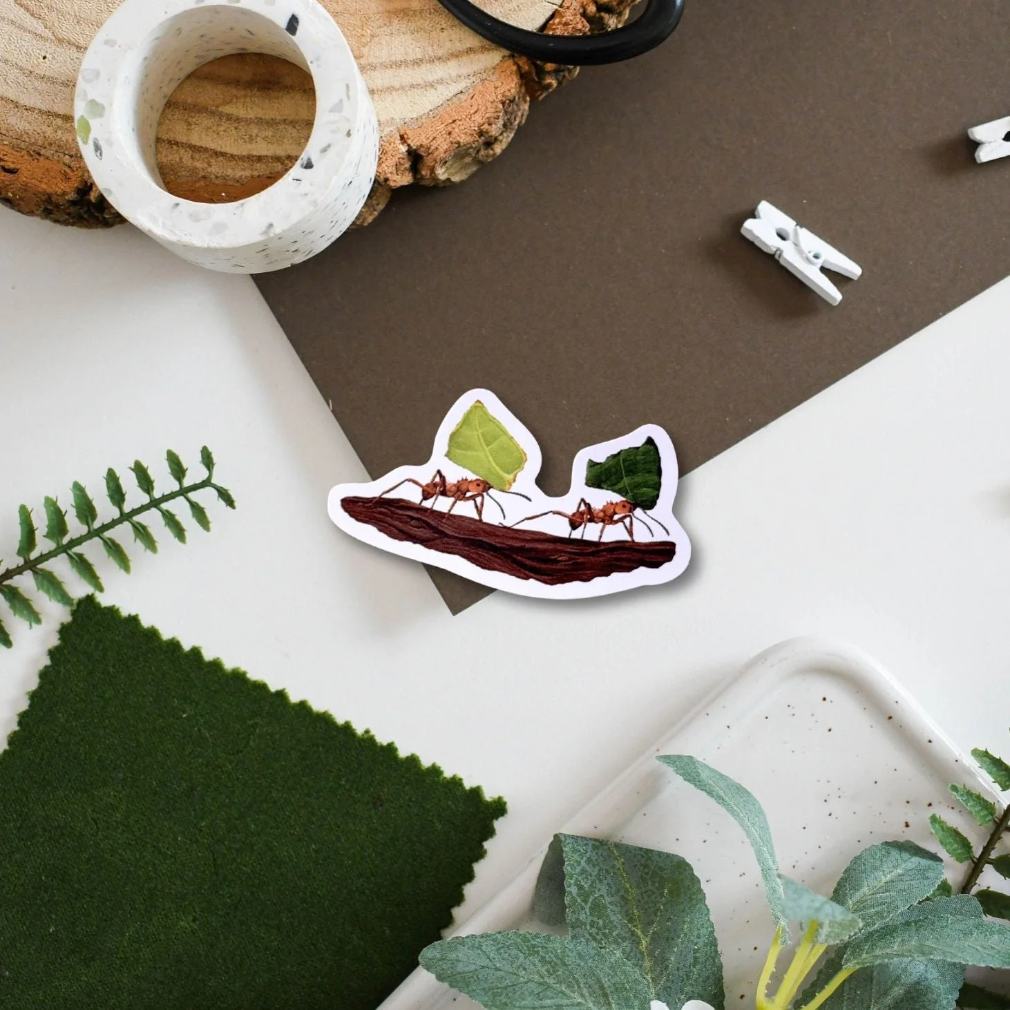 Leafcutter Ant Amazon Wildlife Vinyl Sticker [Beneath the Canopy RHS Collab]