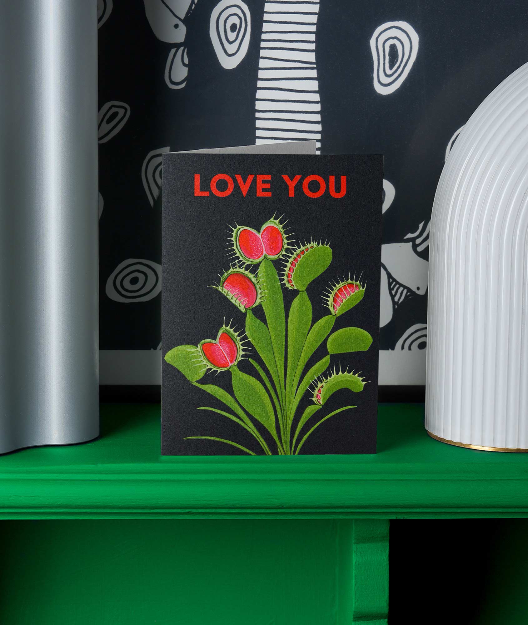 Love You Flytrap Greetings Card - Image 2