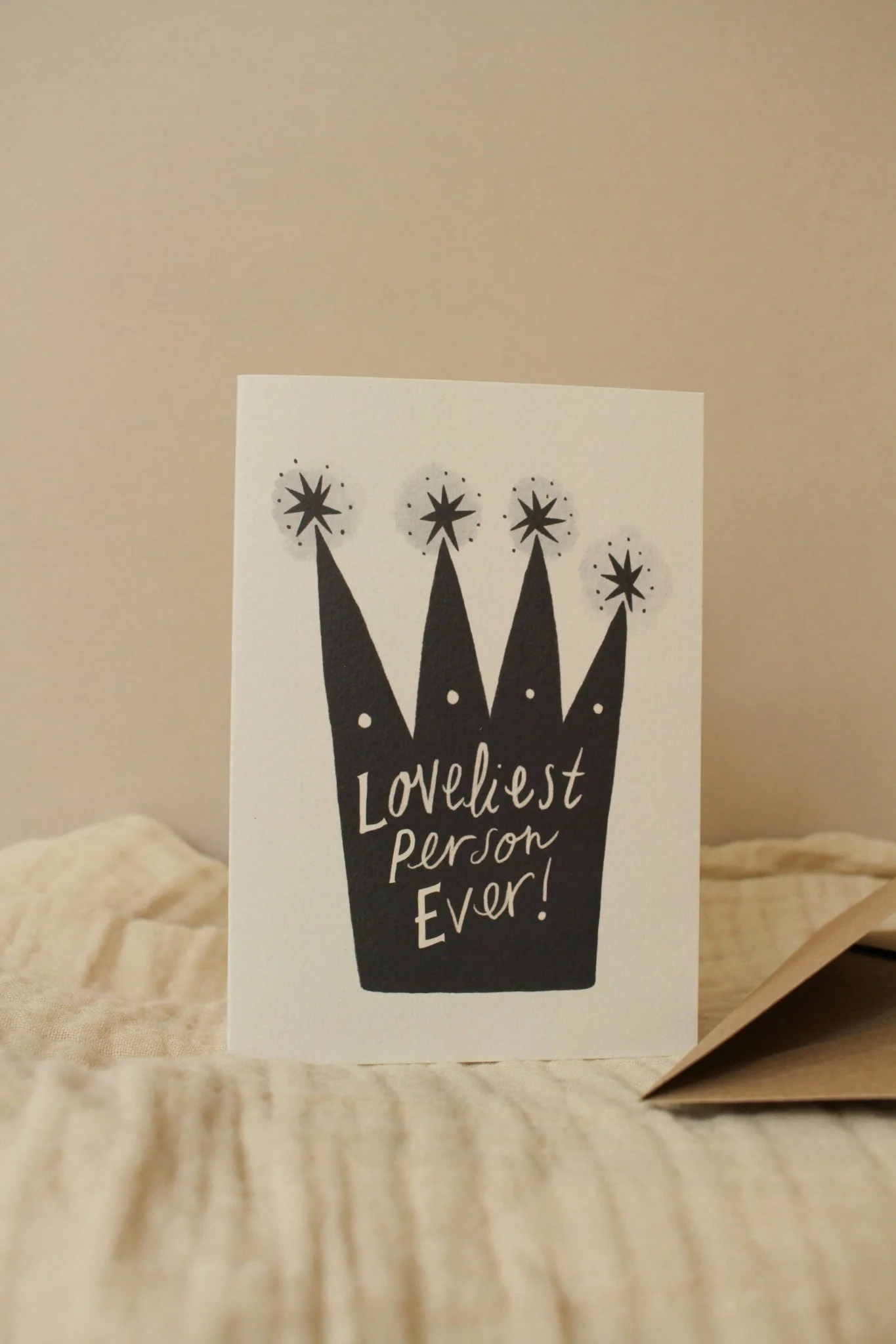 'Loveliest Person Ever!' Thank You Greetings Card - Image 3