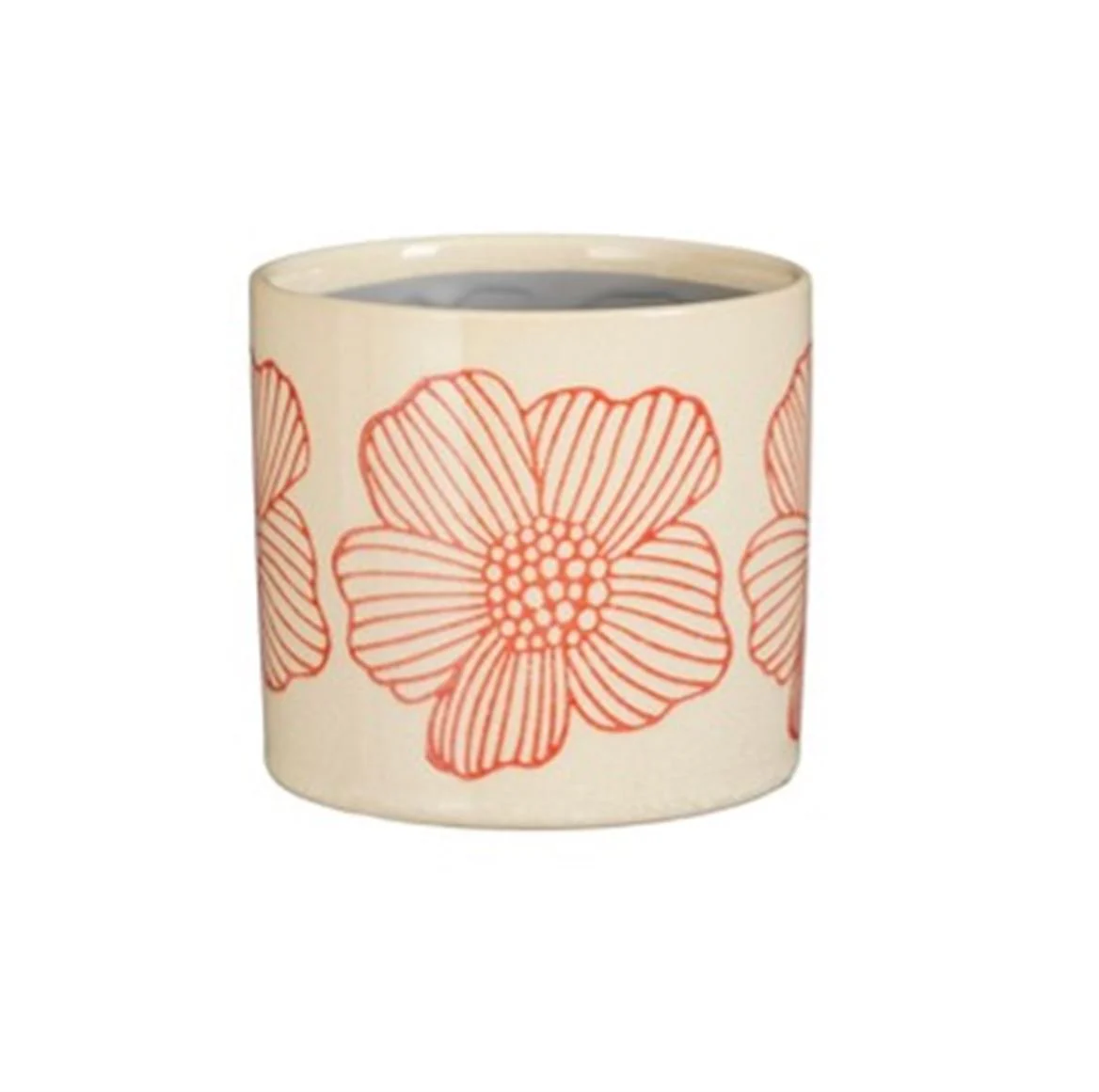 Mai Red Flower Pot