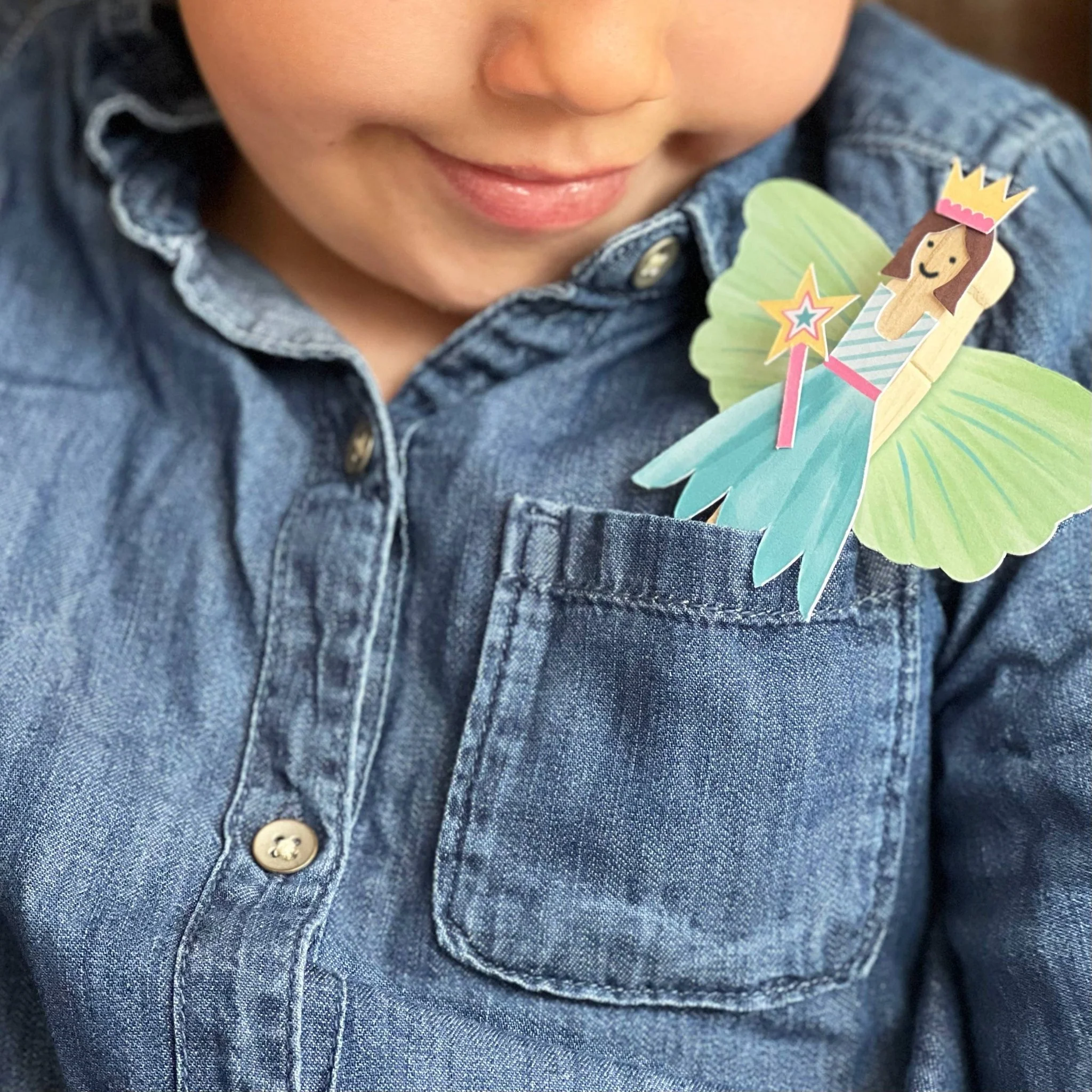 Make Your Own Fairy Peg Doll - Image 4