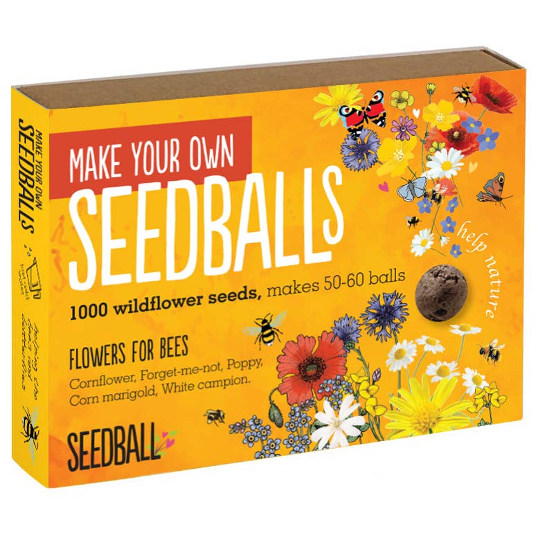 Make Your Own Seedball Kit - Flowers for Bees