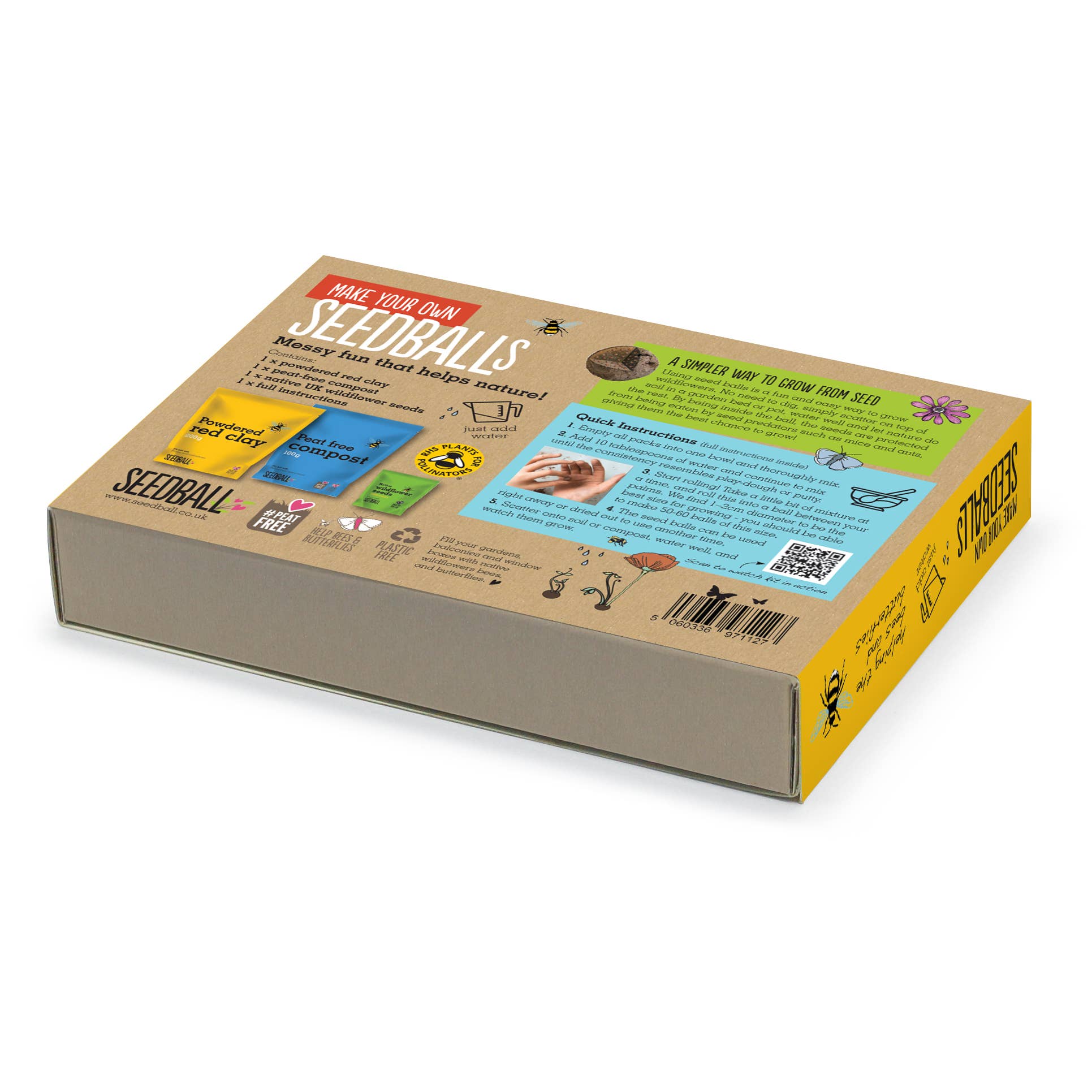 Make Your Own Seedball Kit - Flowers for Bees - Image 4