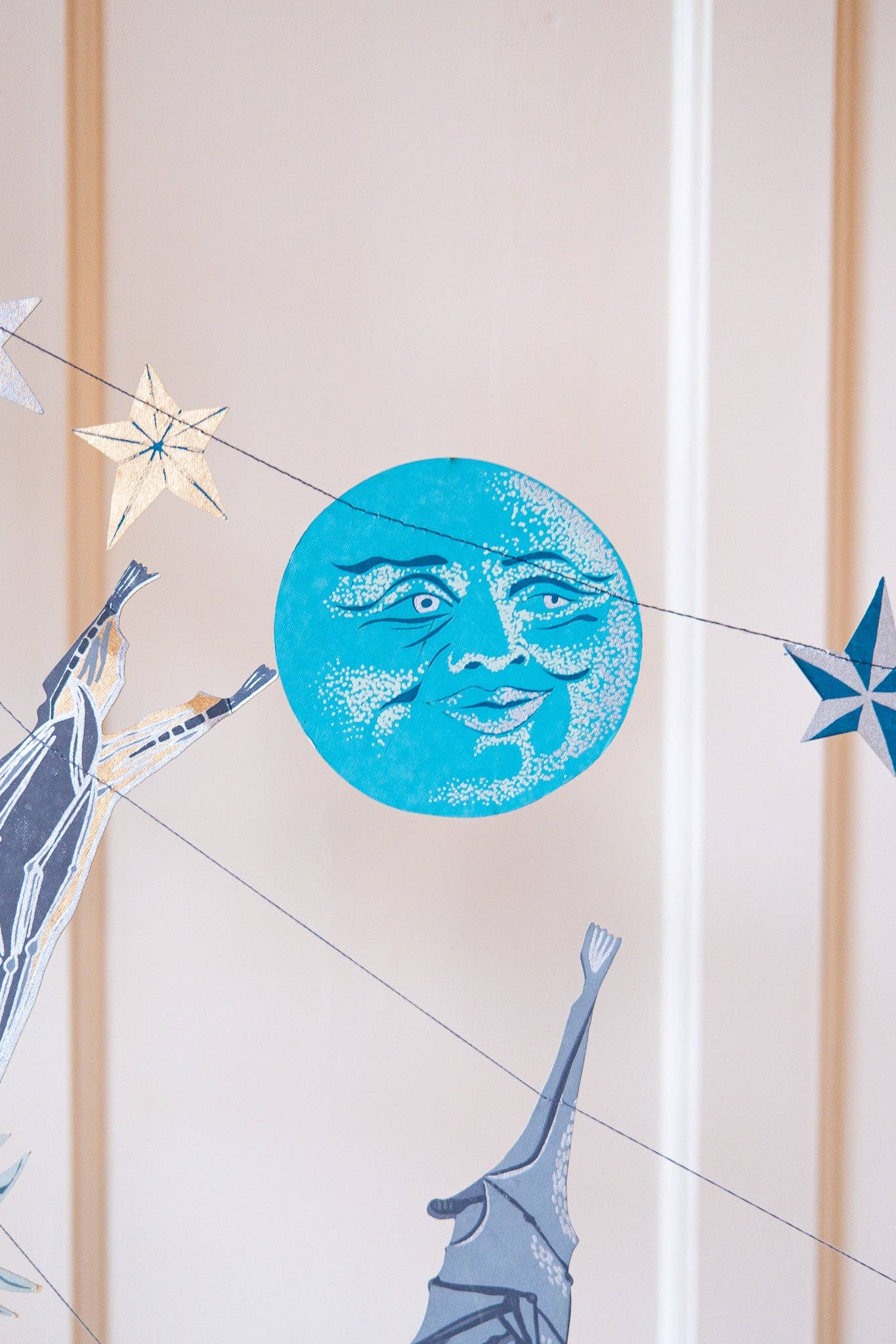 Man on the Moon Sewn Garland - Image 13