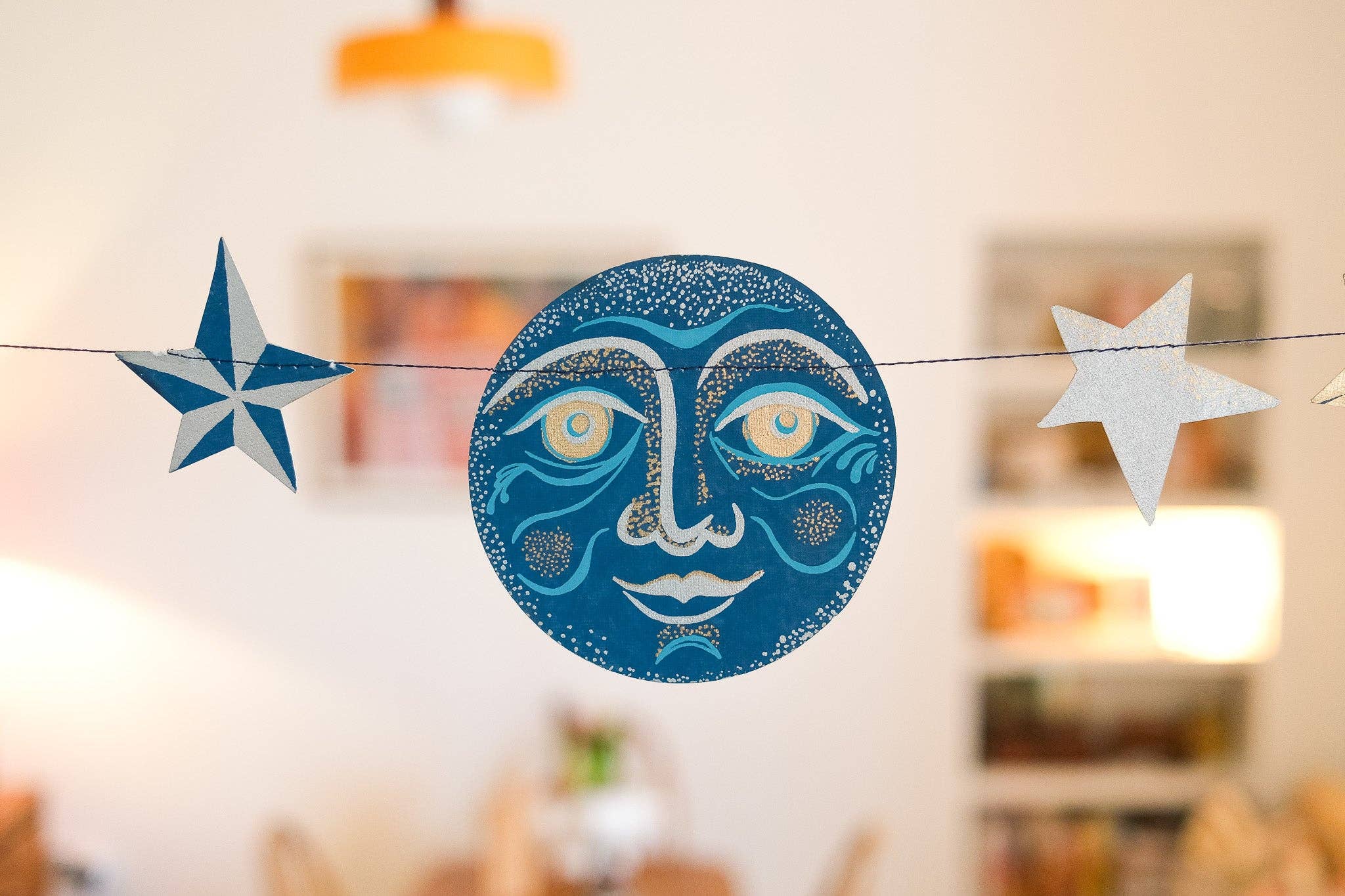 Man on the Moon Sewn Garland - Image 26