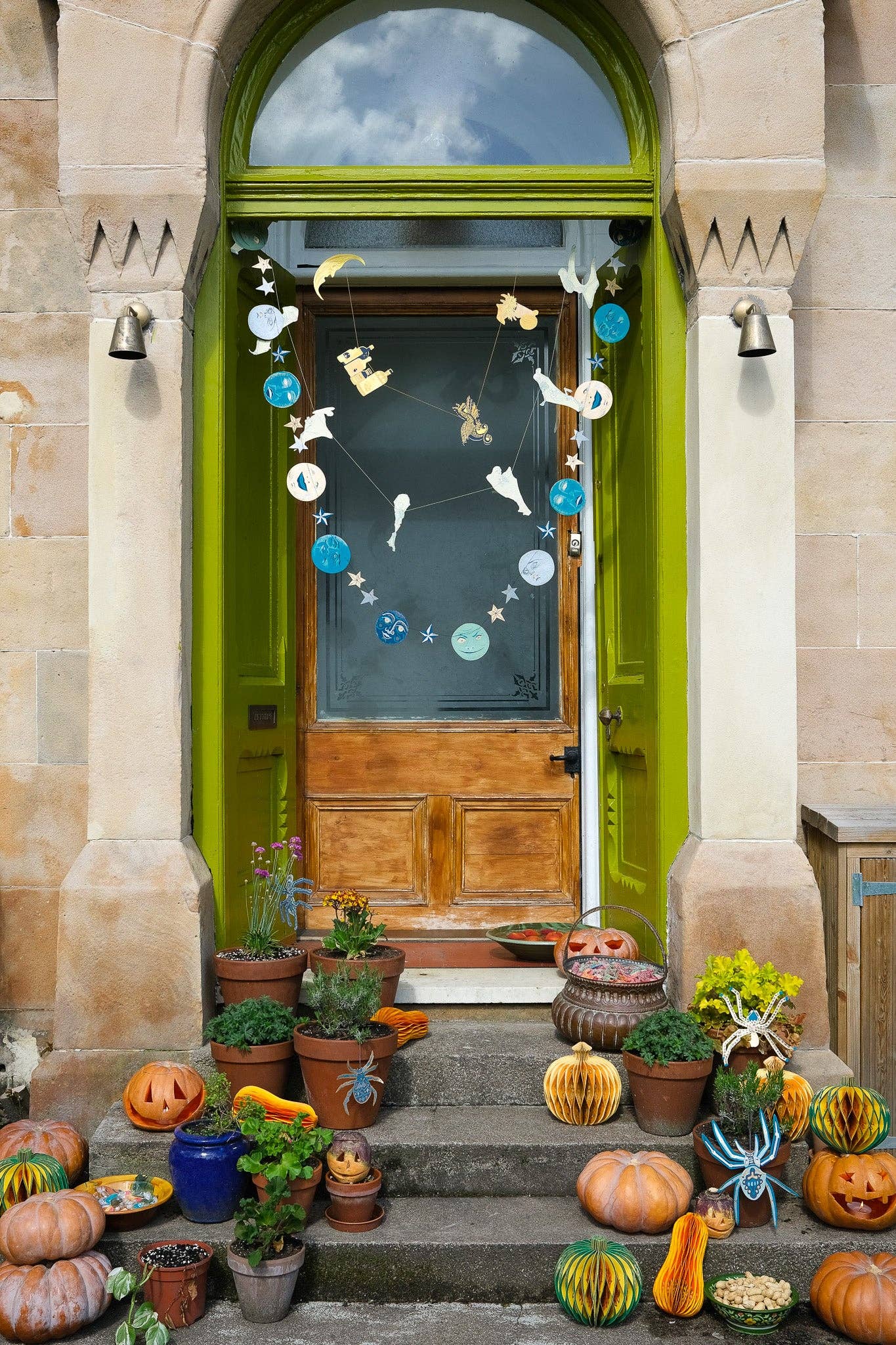 Man on the Moon Sewn Garland - Image 3