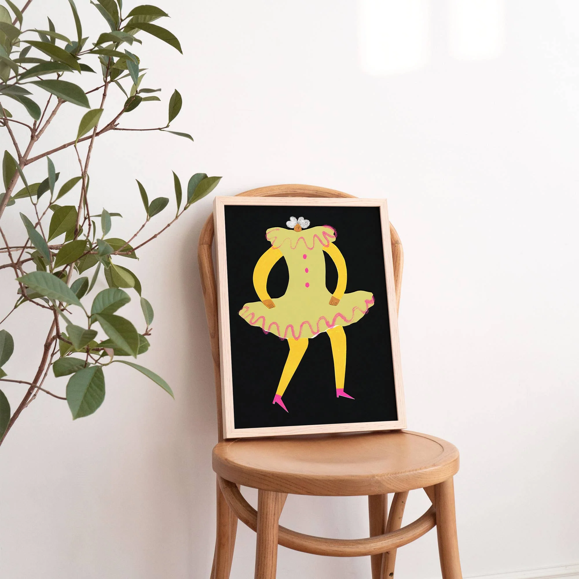 Mariette Circus Art Print | Character | Nursery Wall Decor - Image 5