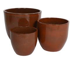 Matteo Terra Stripe Pot