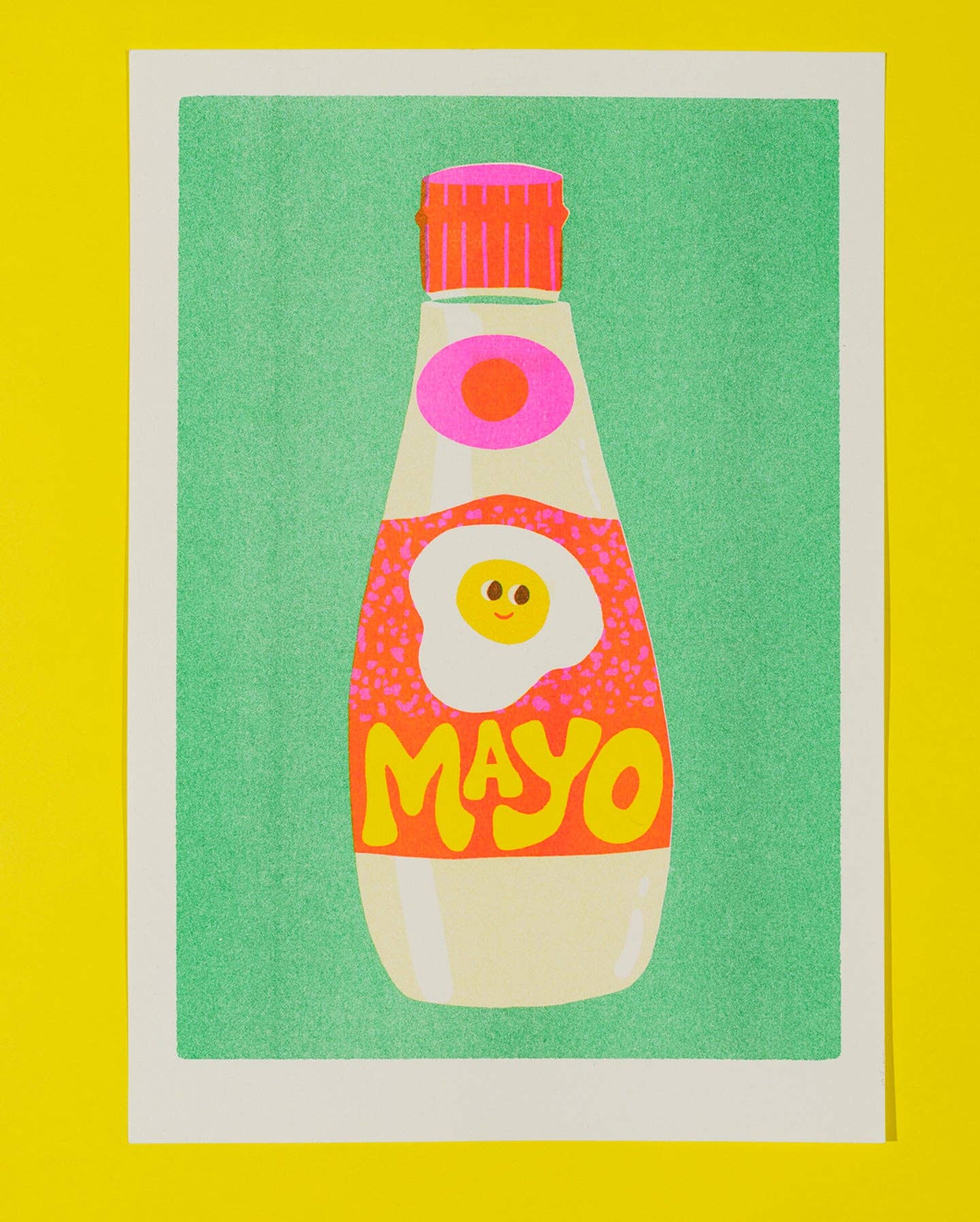 Mayo Risograph A4 Print