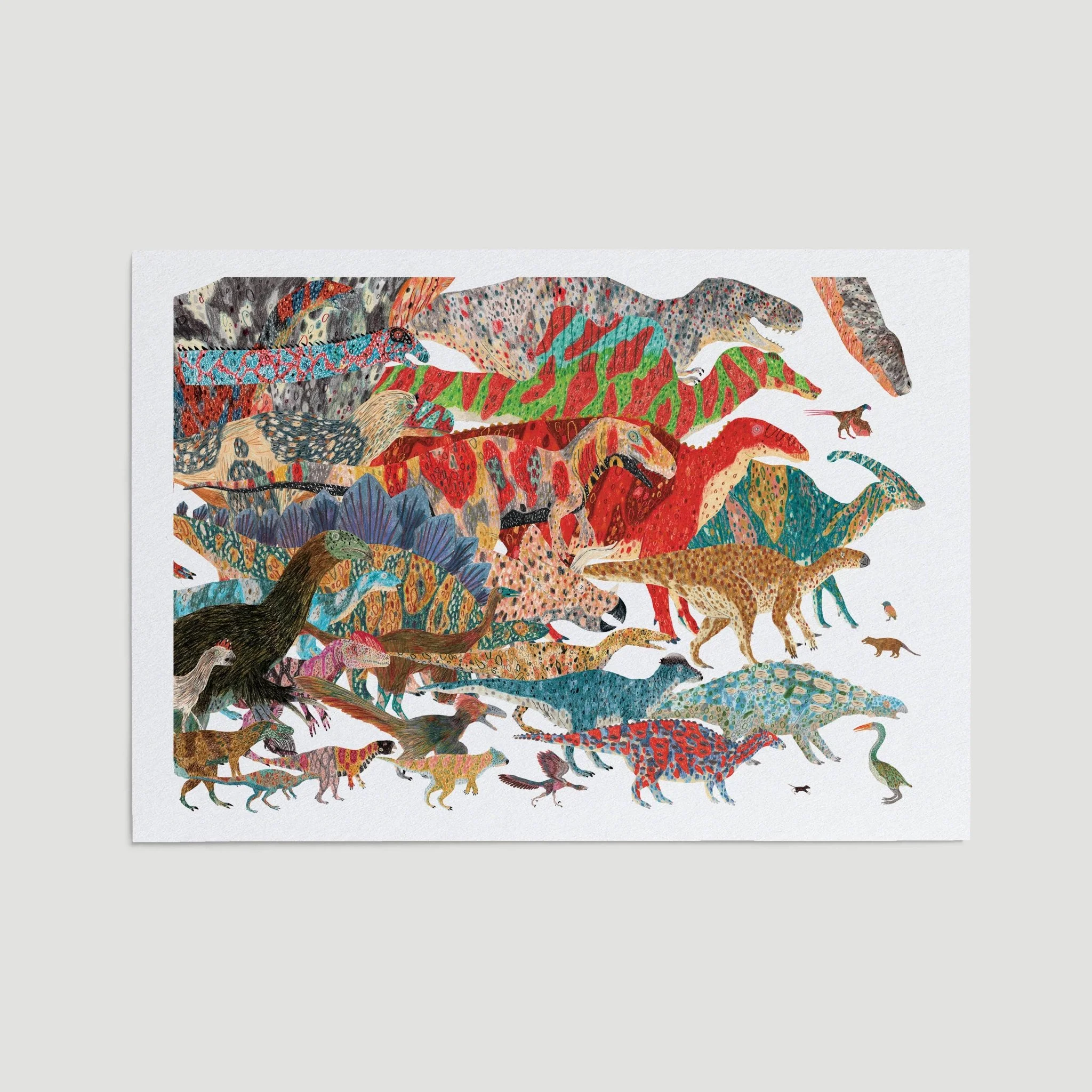 Mesozoic Era Art Print