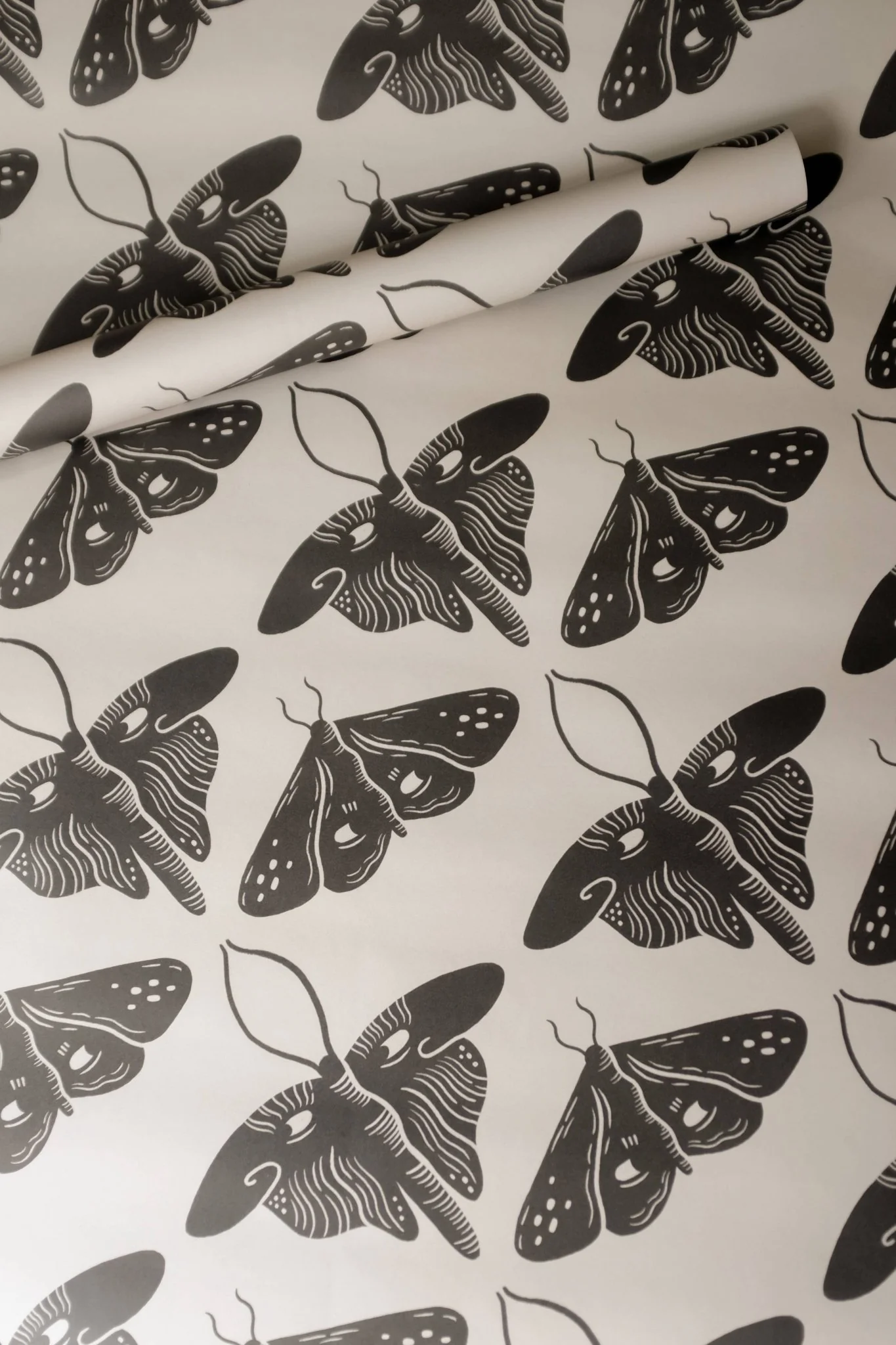 'Moth' Nature-Themed Gift Wrap