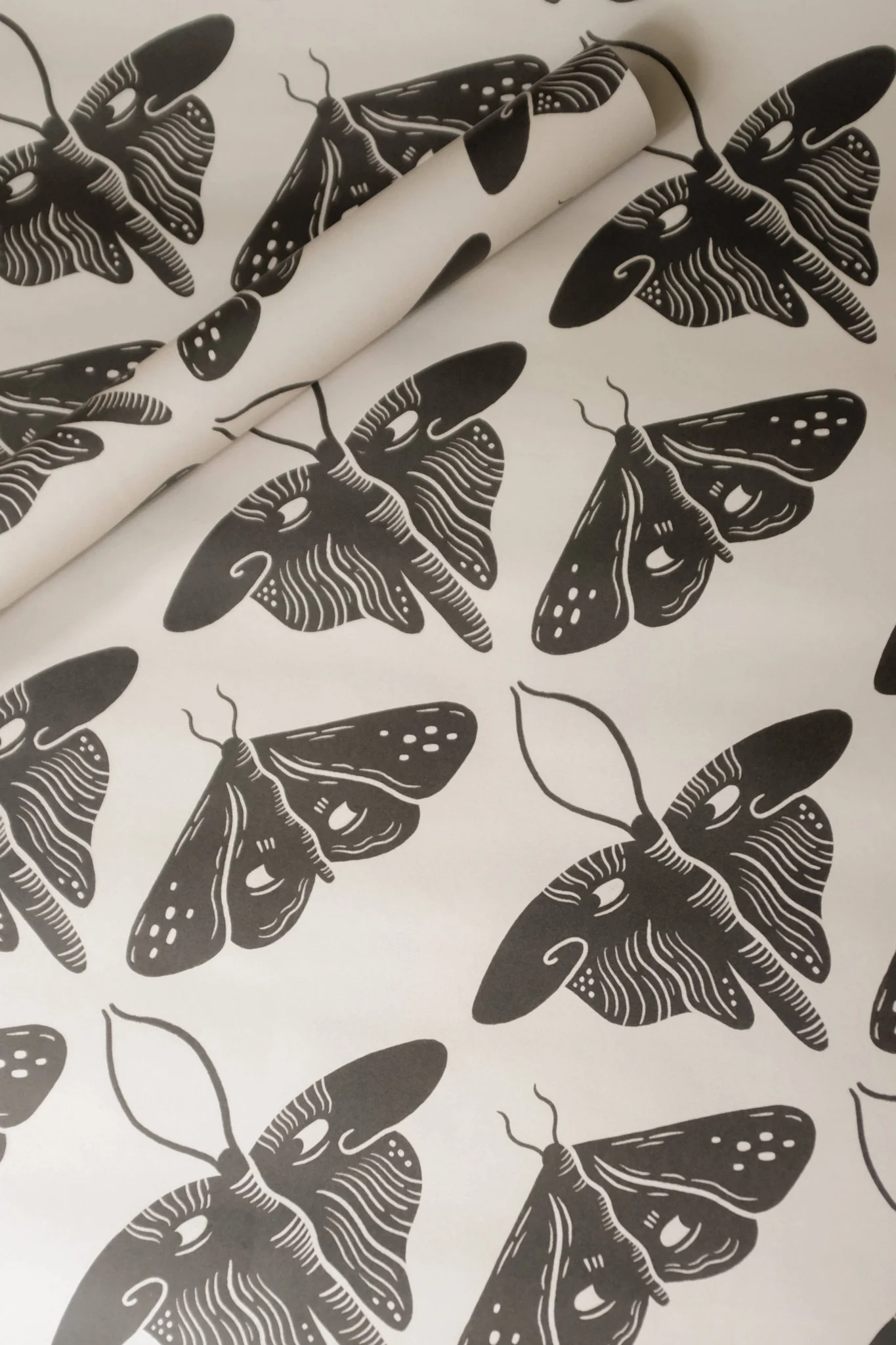 'Moth' Nature-Themed Gift Wrap - Image 2