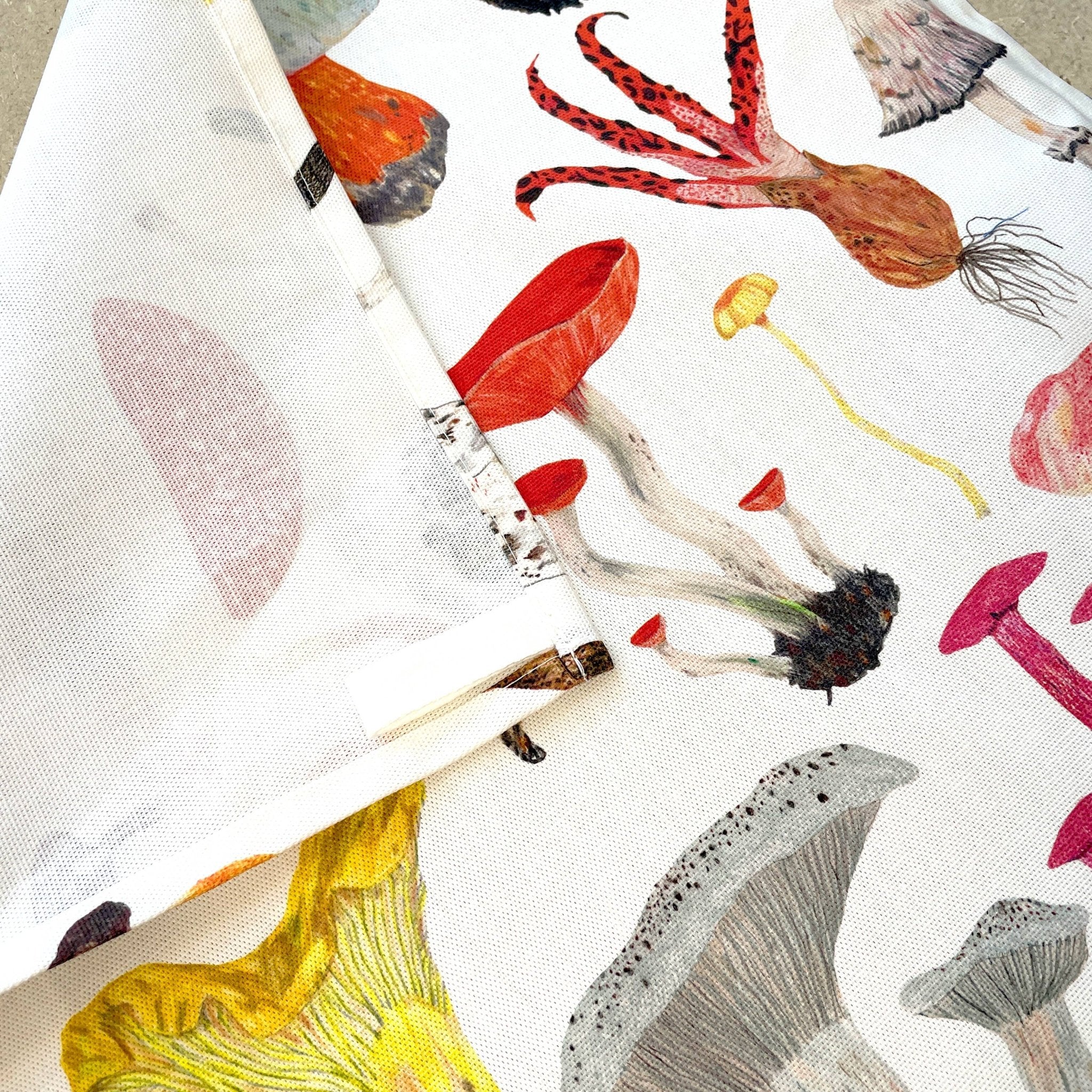 Mushrooms and Toadstool Tea Towel - Image 4