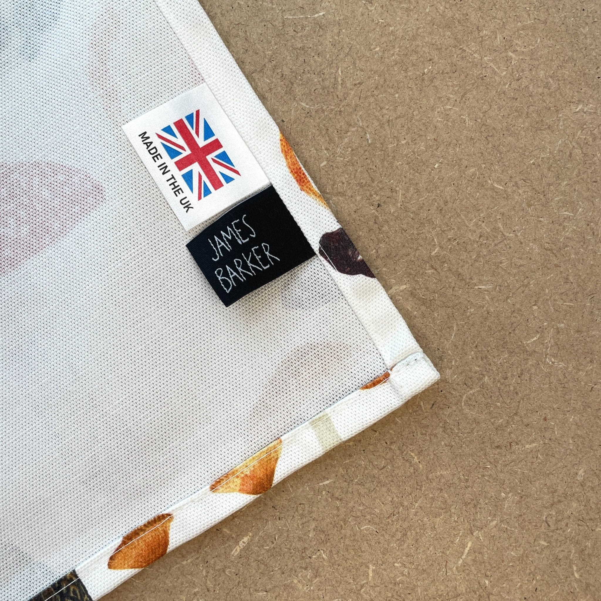 Mushrooms and Toadstool Tea Towel - Image 5