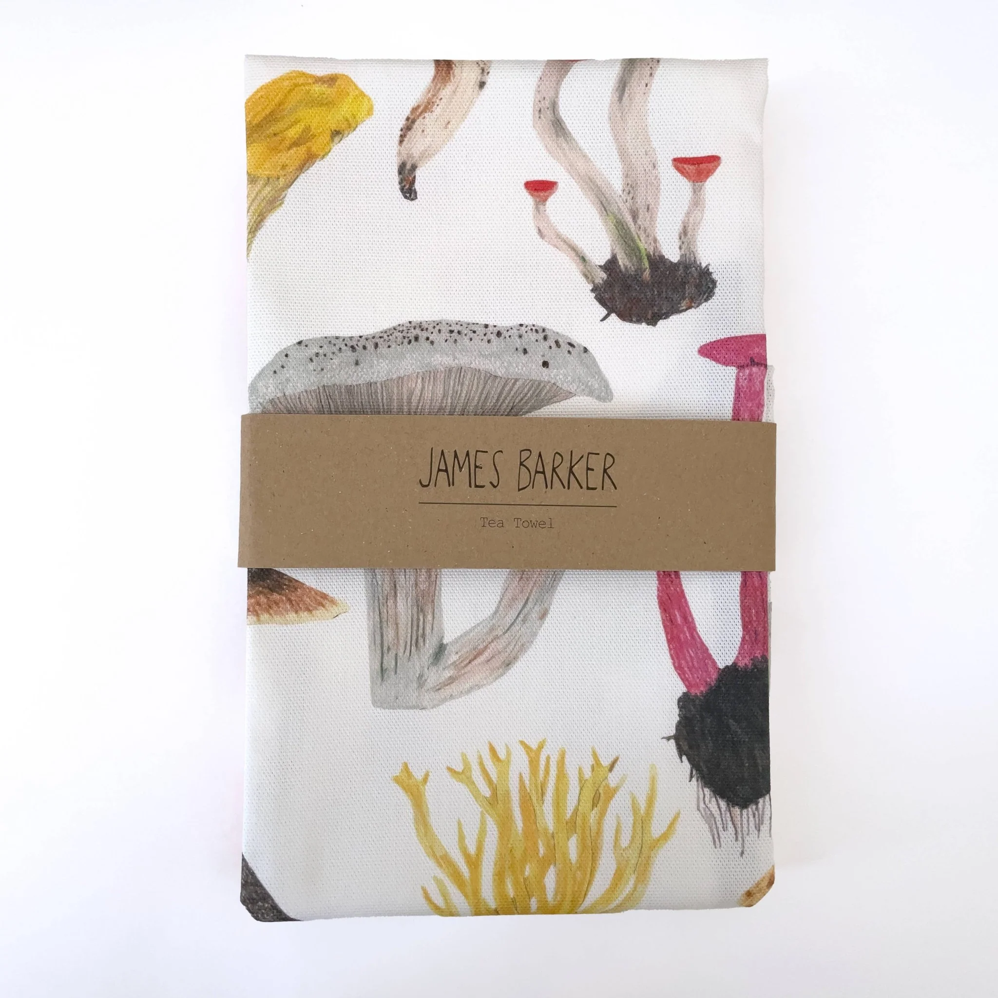 Mushrooms and Toadstool Tea Towel - Image 6