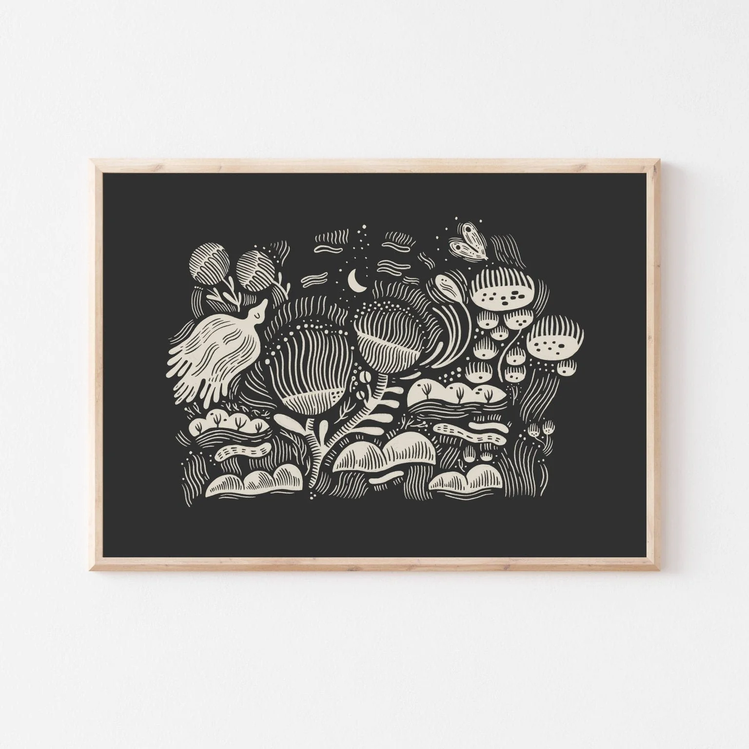 'Nature Heals' Nature Art Print